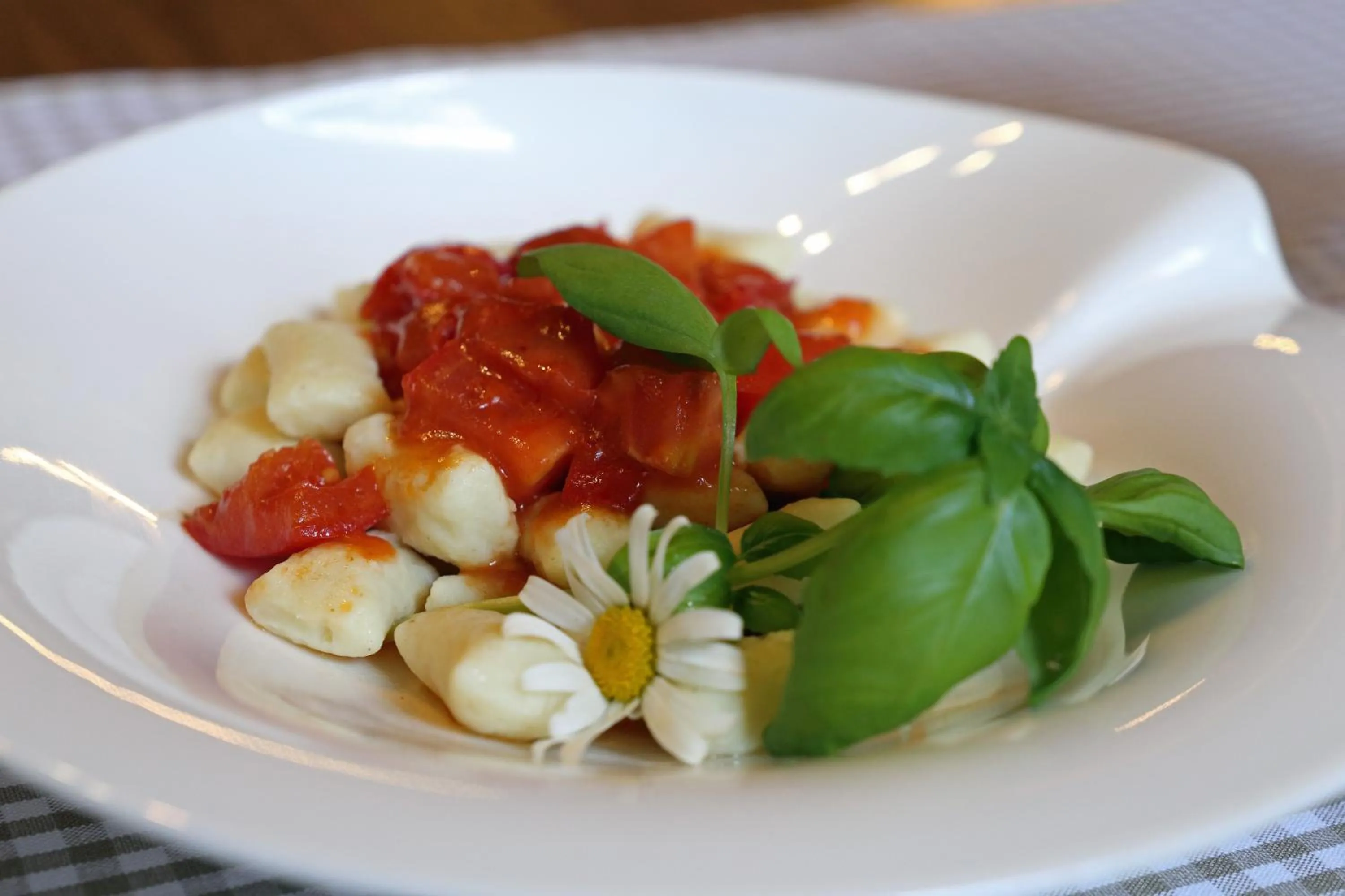 Food close-up in Hotel Tripič, restaurant and pizzeria