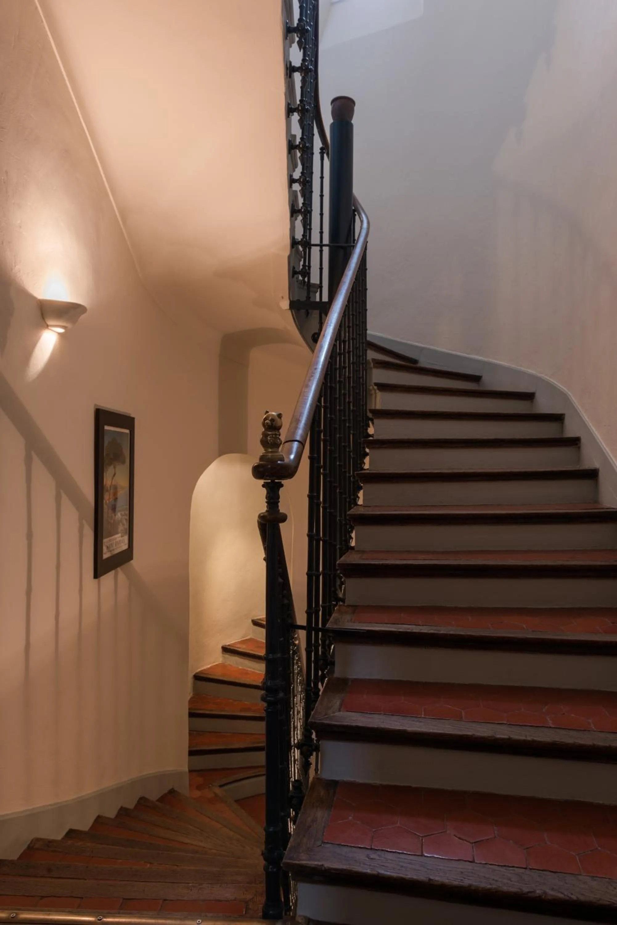 Decorative detail in Logis Hôtel La Bellaudière