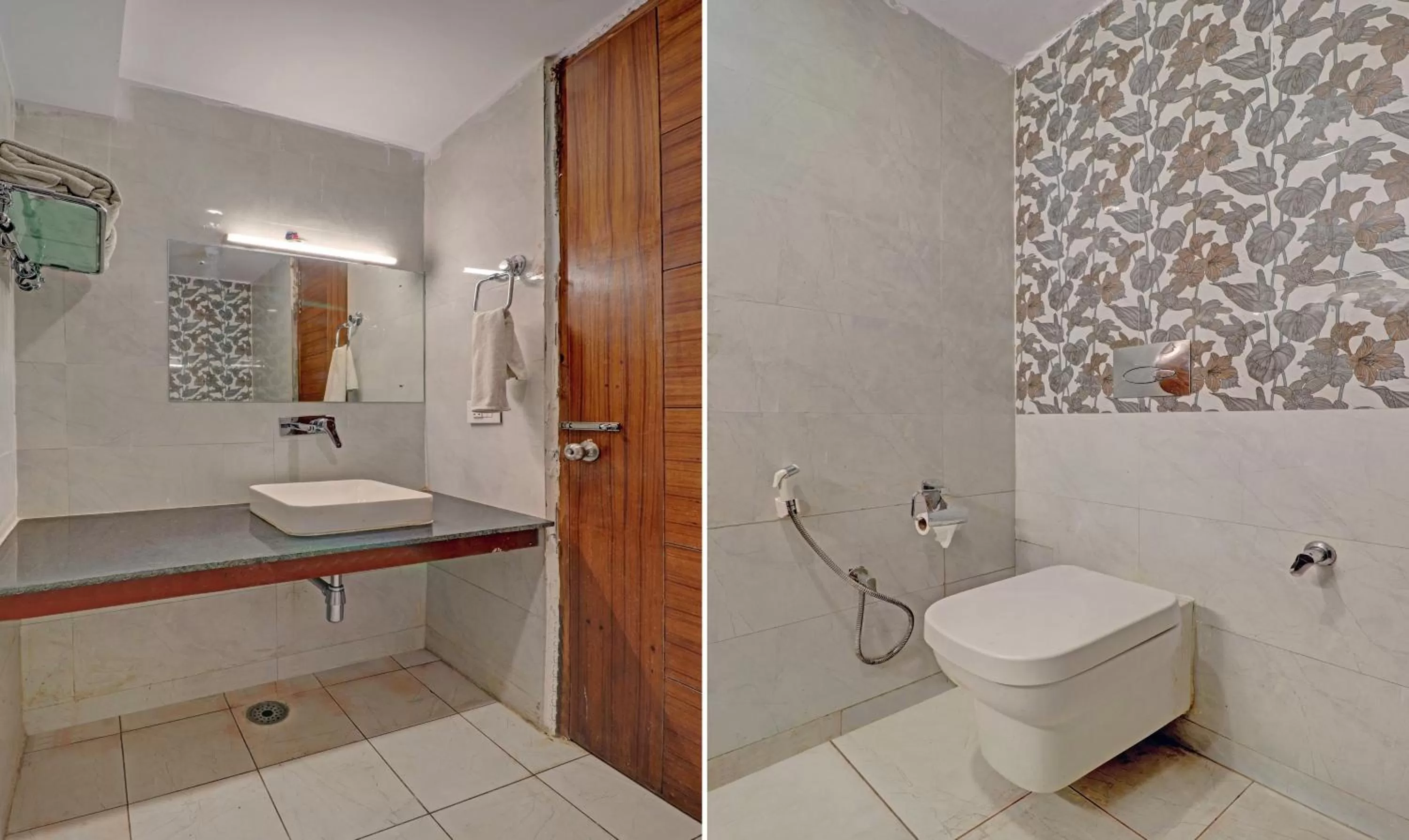 Bathroom in Treebo Premium Pearl Avenue Banquets And Lawn