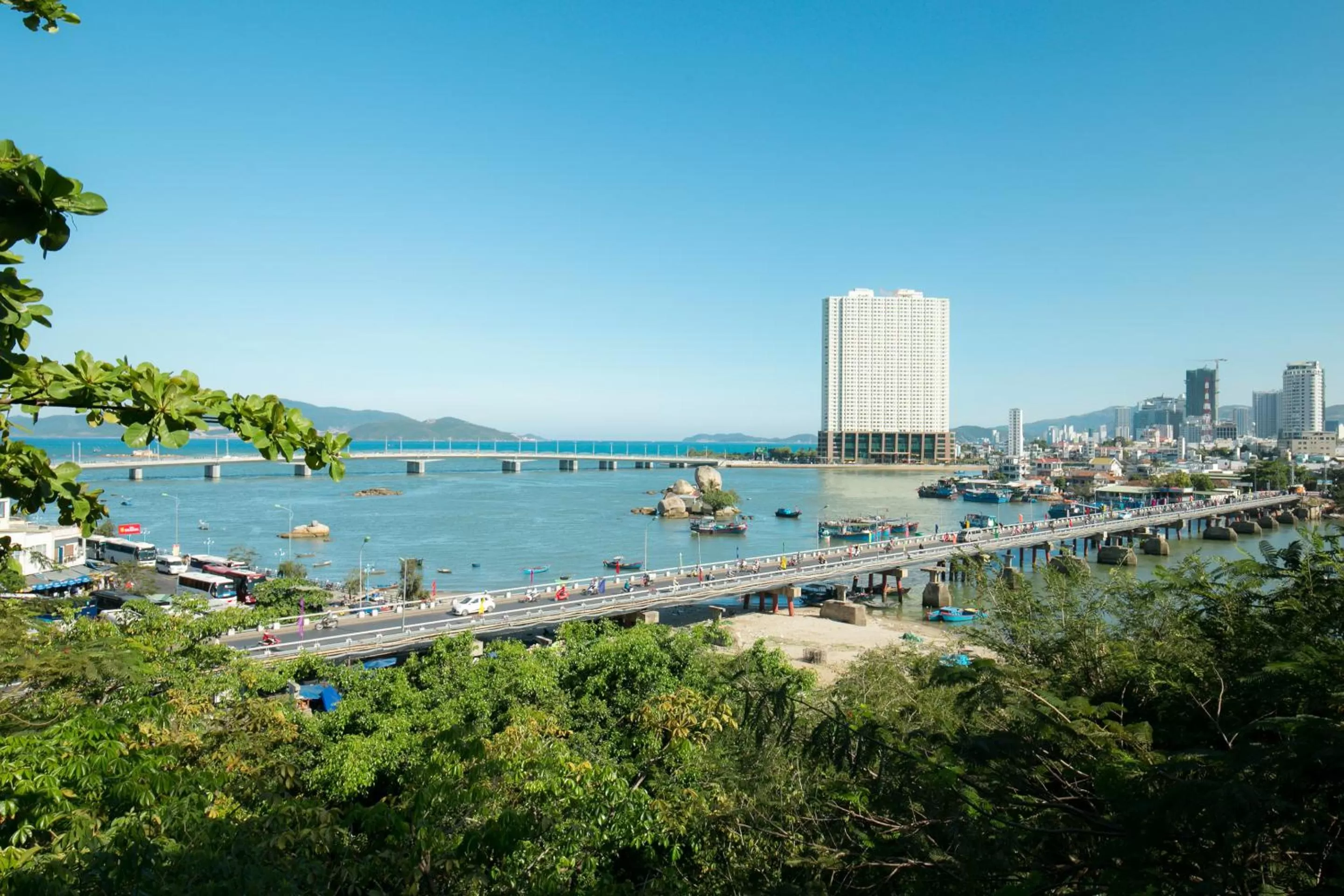 Sea view in GIS Hotel Nha Trang & Motorbike Rental
