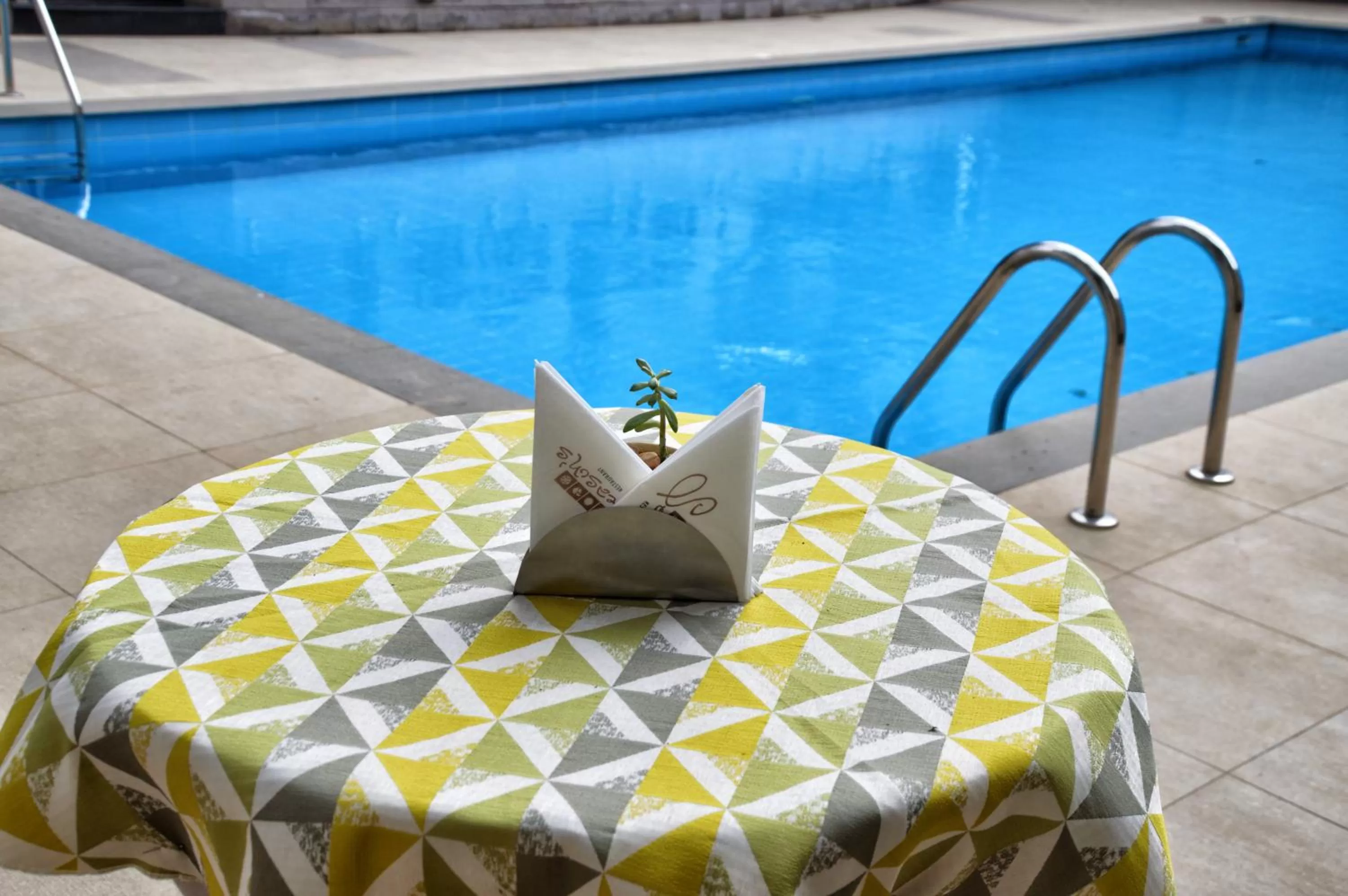 Swimming pool in The Zehneria Hotel