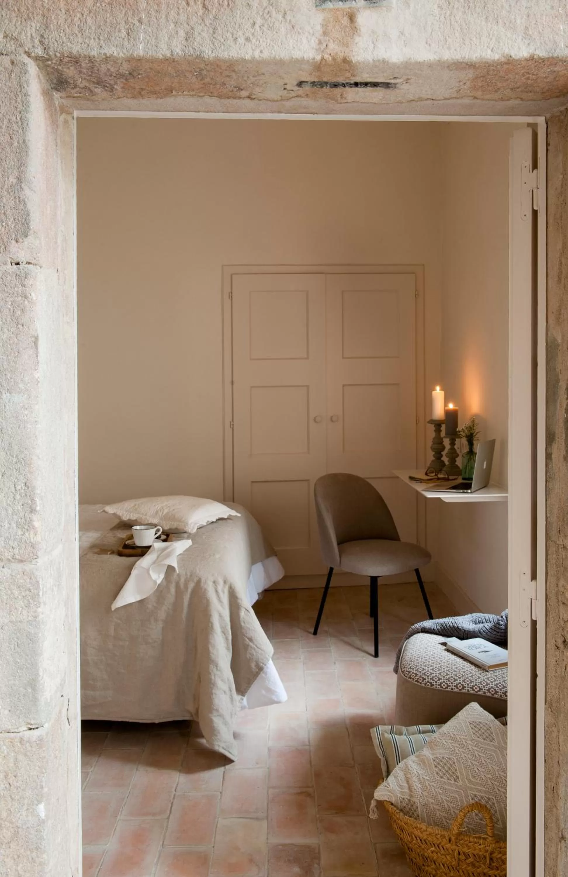 Bed in Arkhé Hotel Boutique Pals