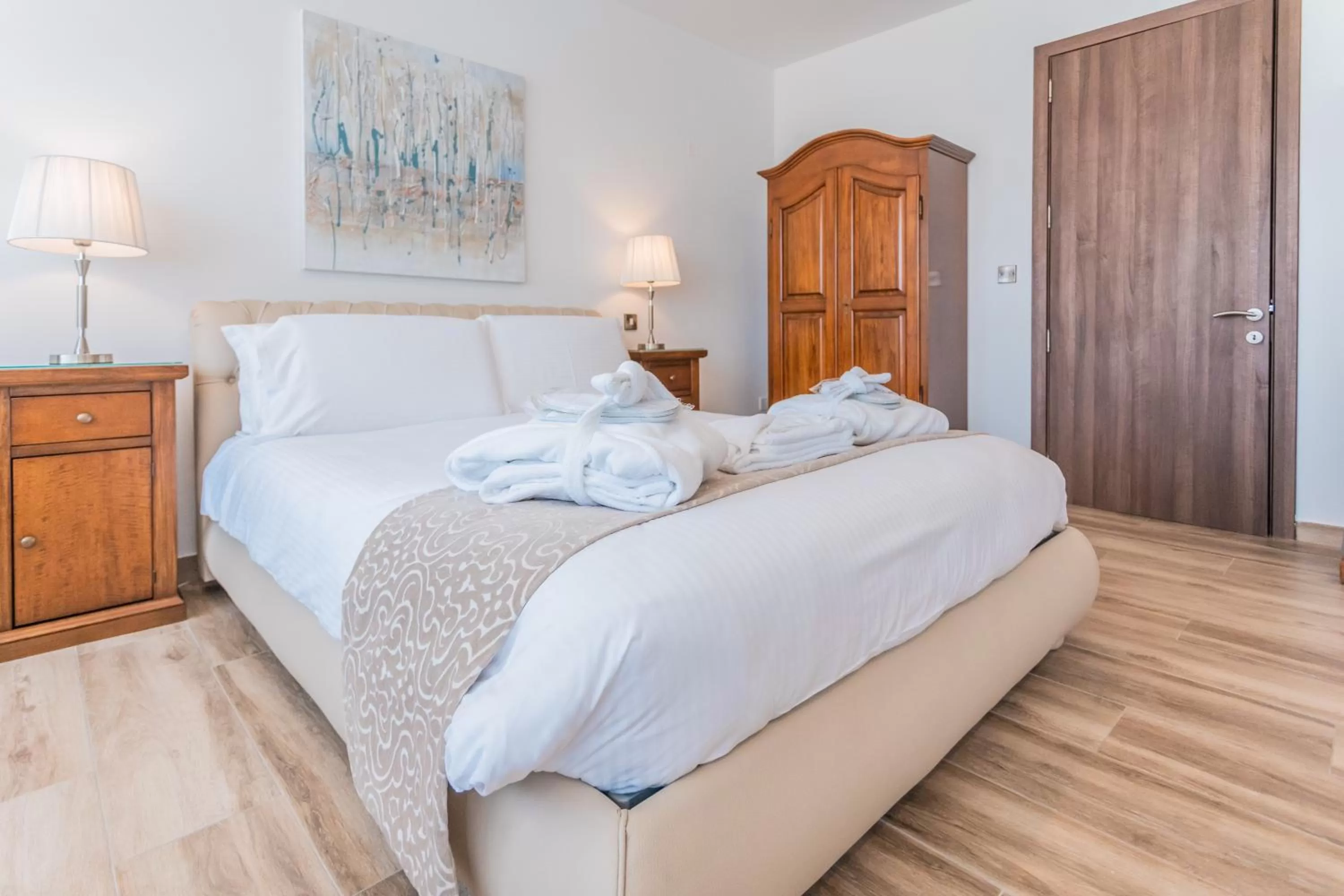 Bedroom, Bed in Palazzo Violetta