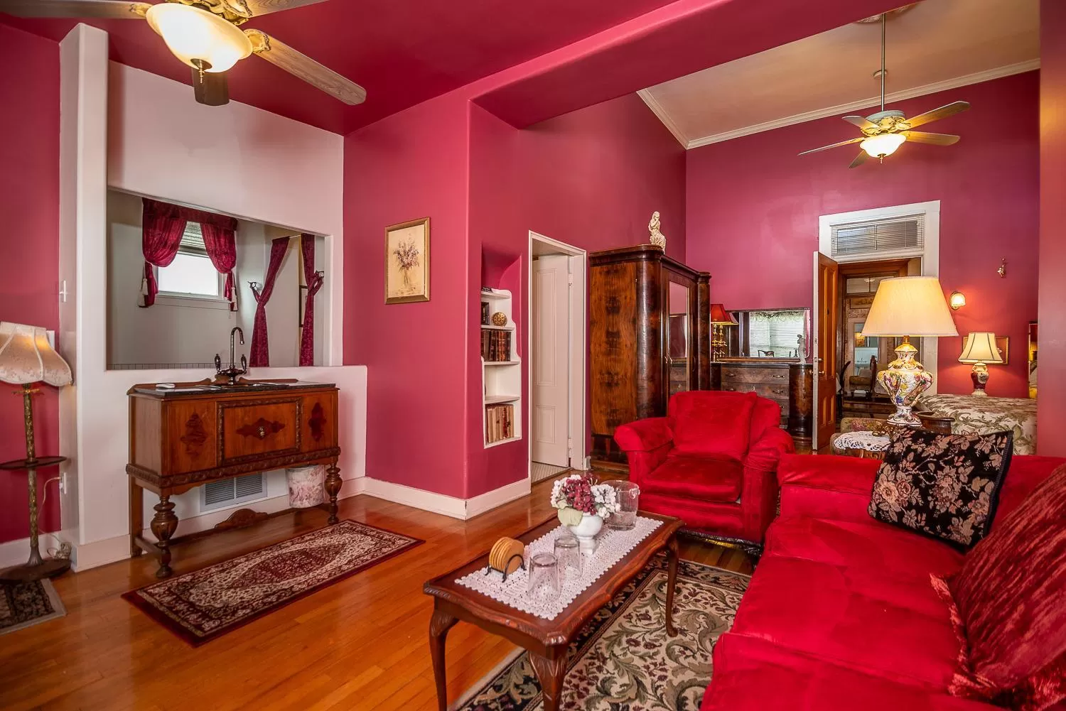 Seating area in The Blenman Inn