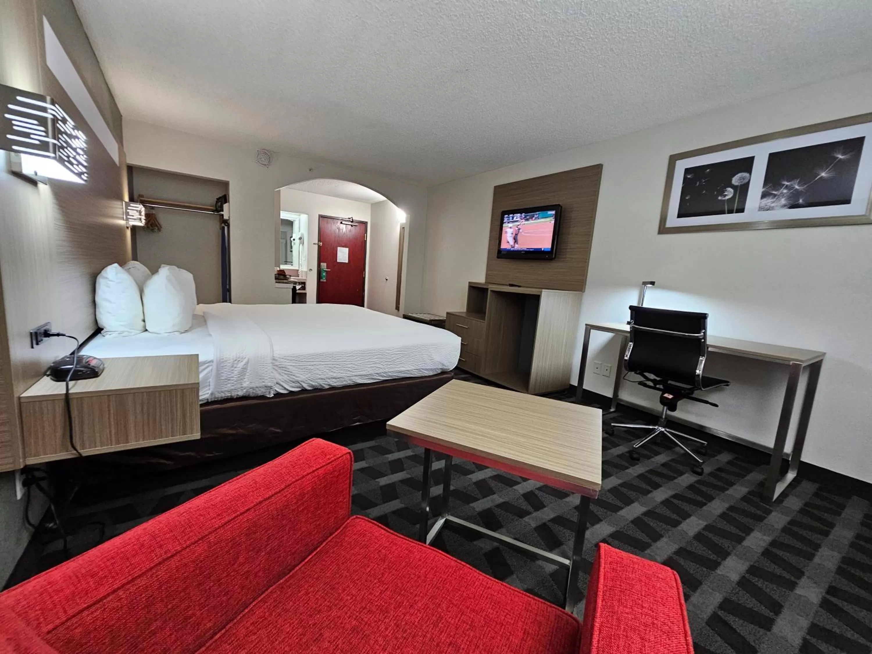 Photo of the whole room, Bed in Quality Inn & Suites Irving DFW Airport South