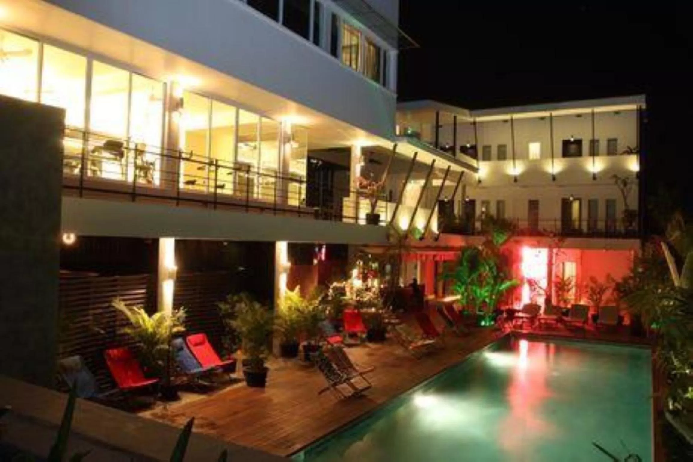 Swimming pool in MEN's Resort & Spa (Gay Hotel)