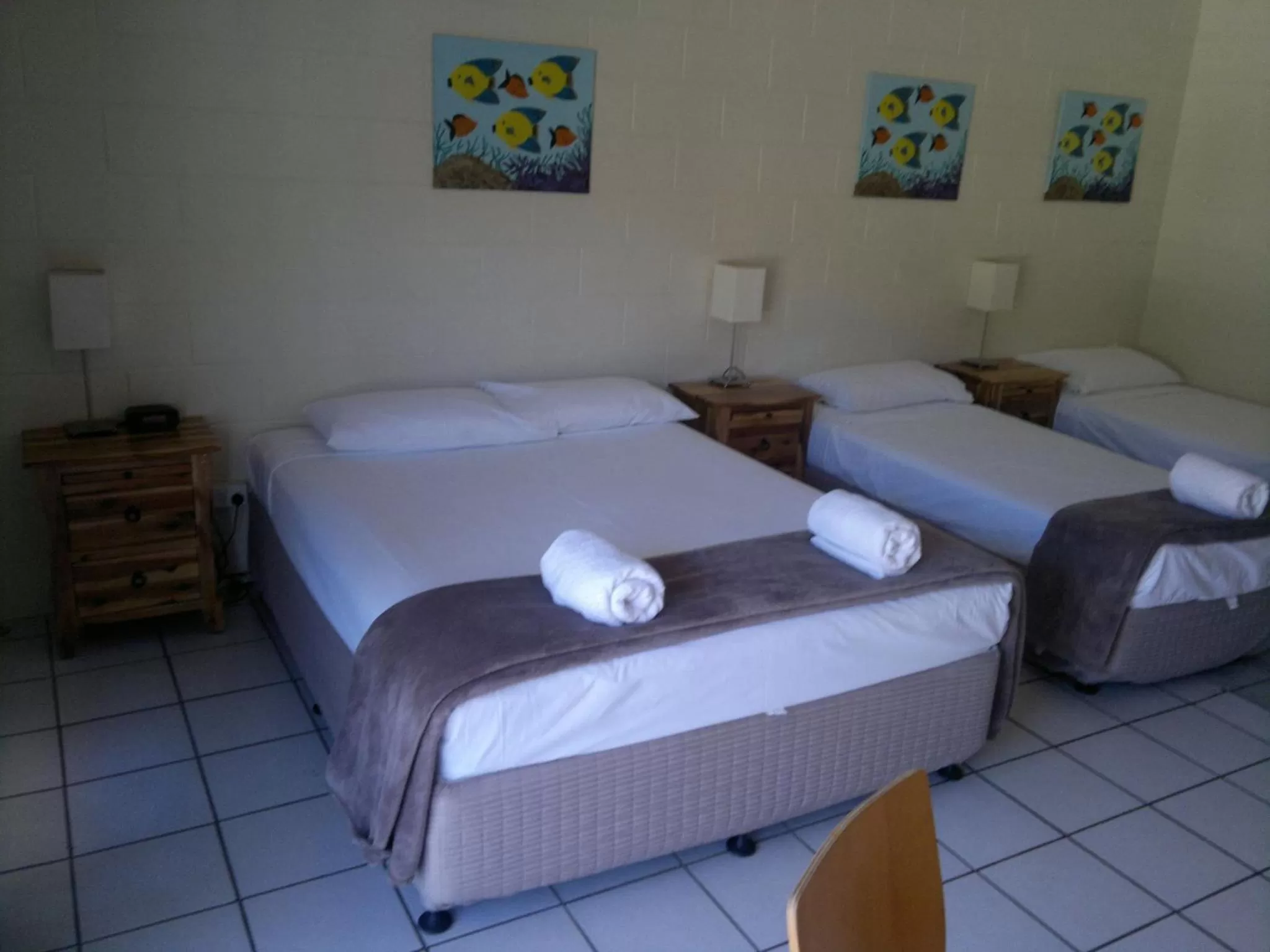 Bed in Whitsunday on The Beach