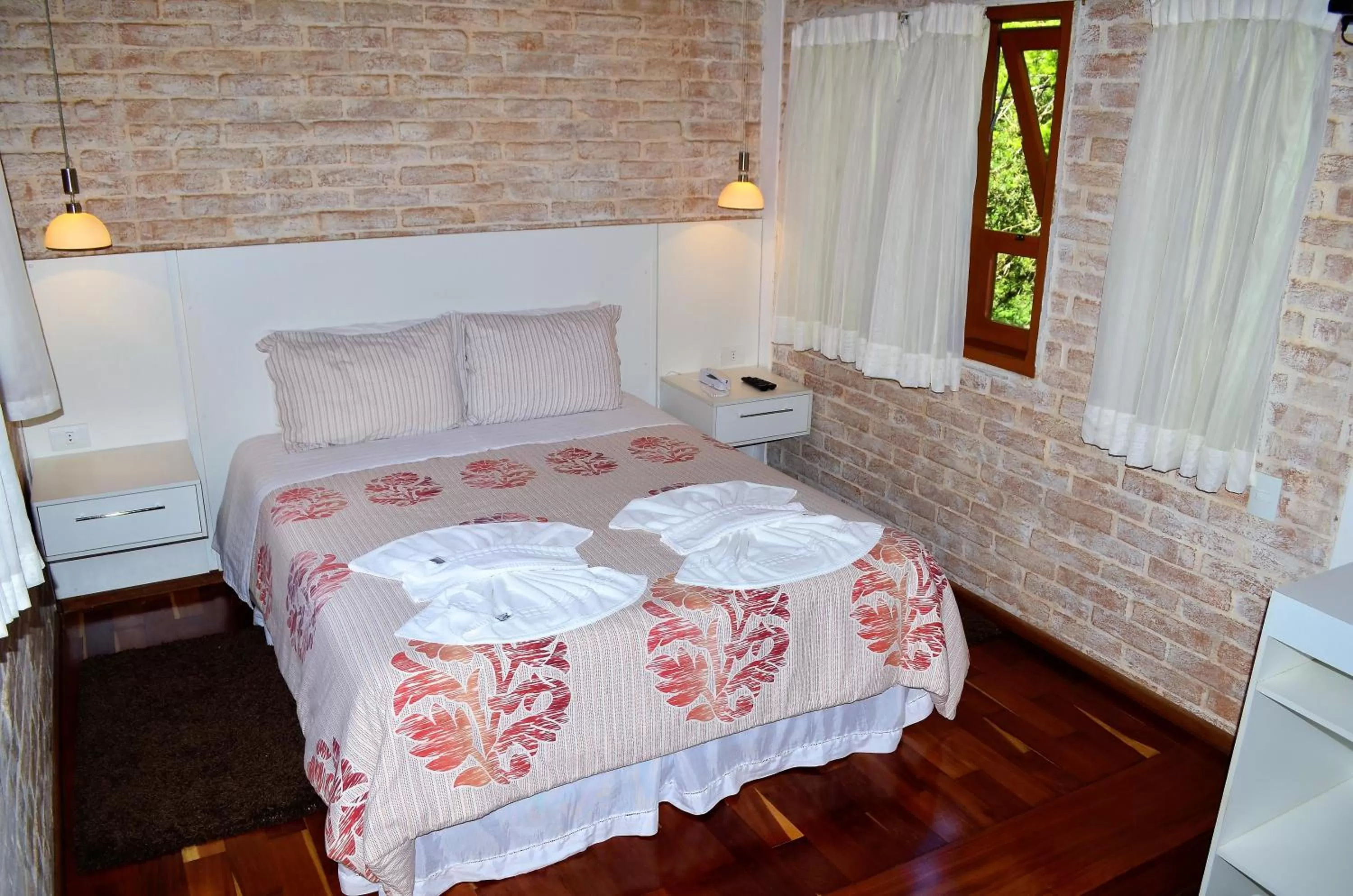 Bed in Pousada Toca Da Coruja