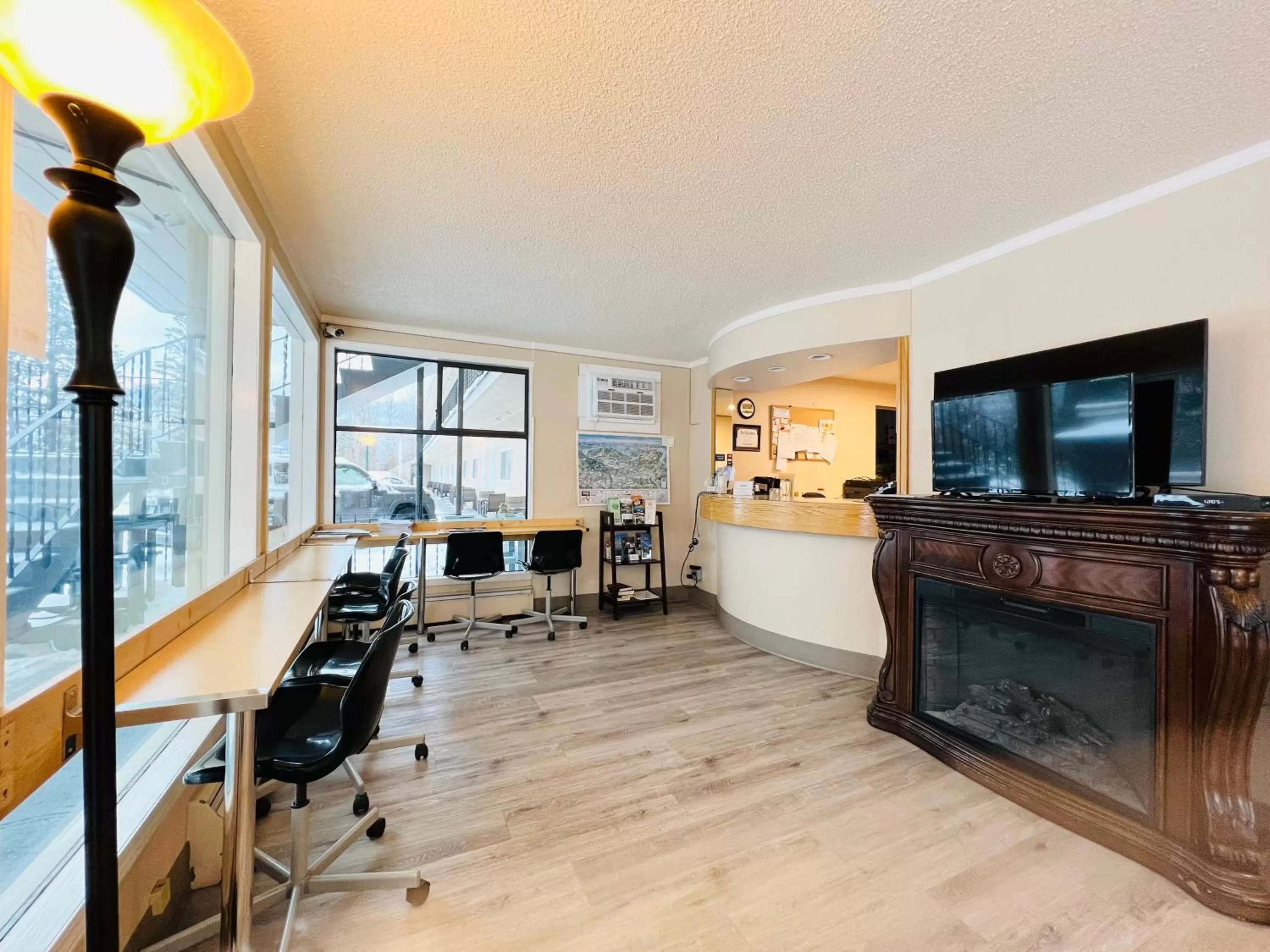 Lobby or reception in Villa Motel