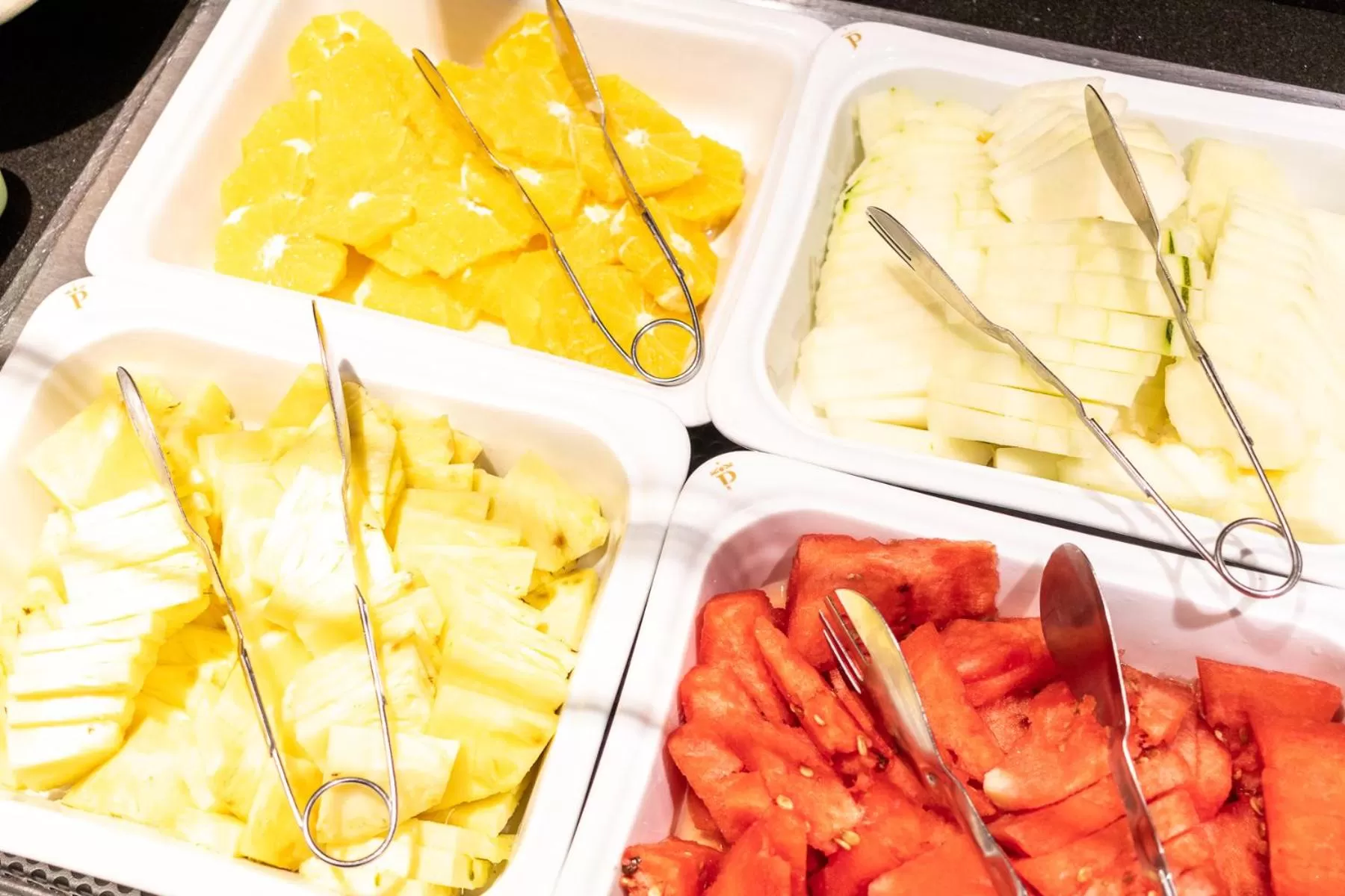 Continental breakfast in Parador de El Saler