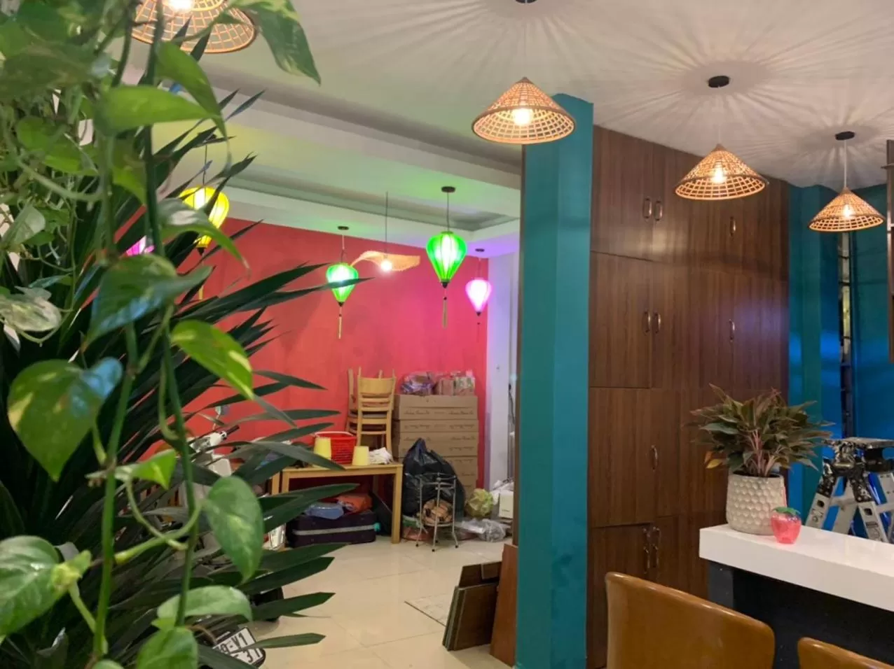 Property building in The Alley Saigon Hotel