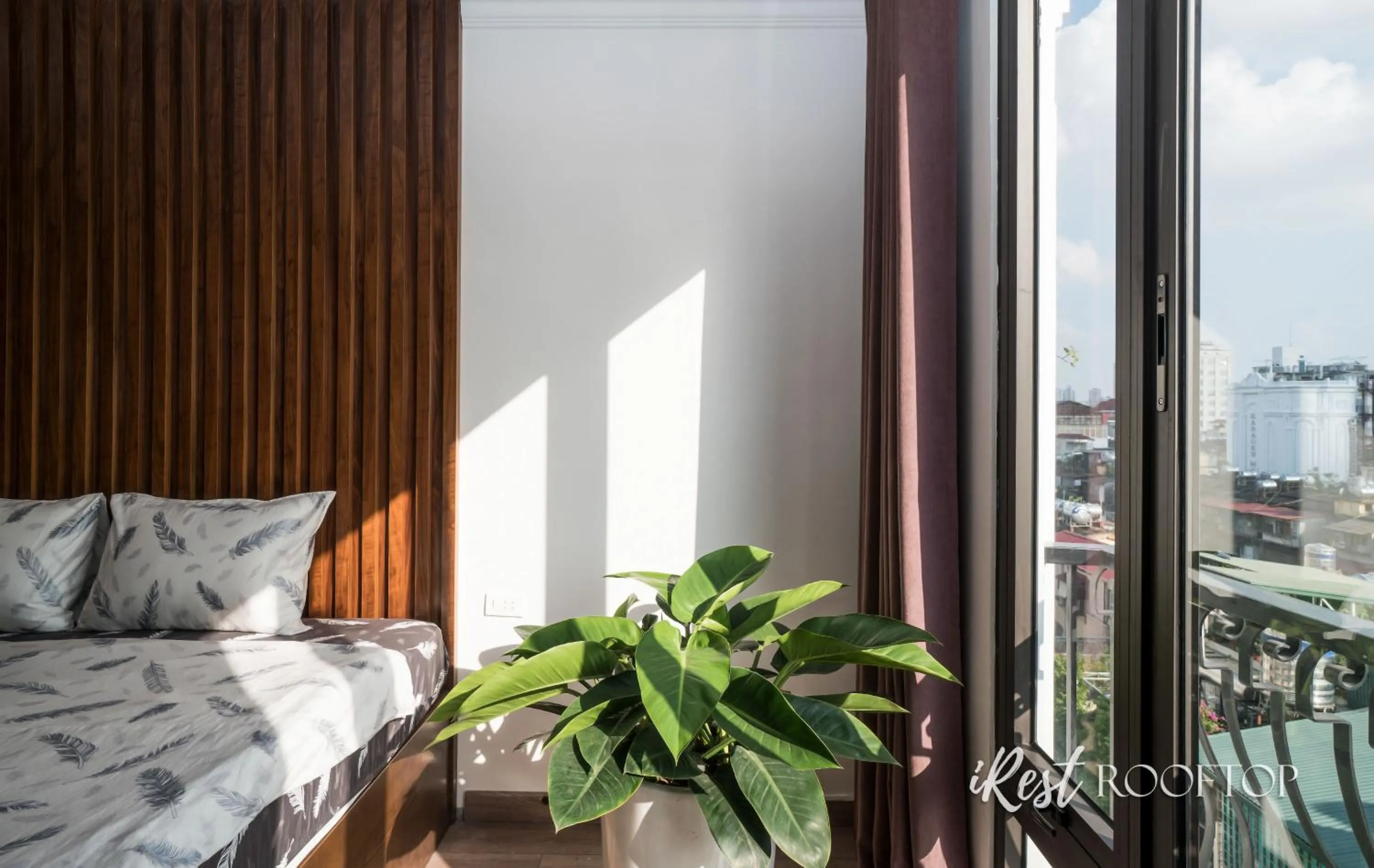 Bed in Irest Apartment