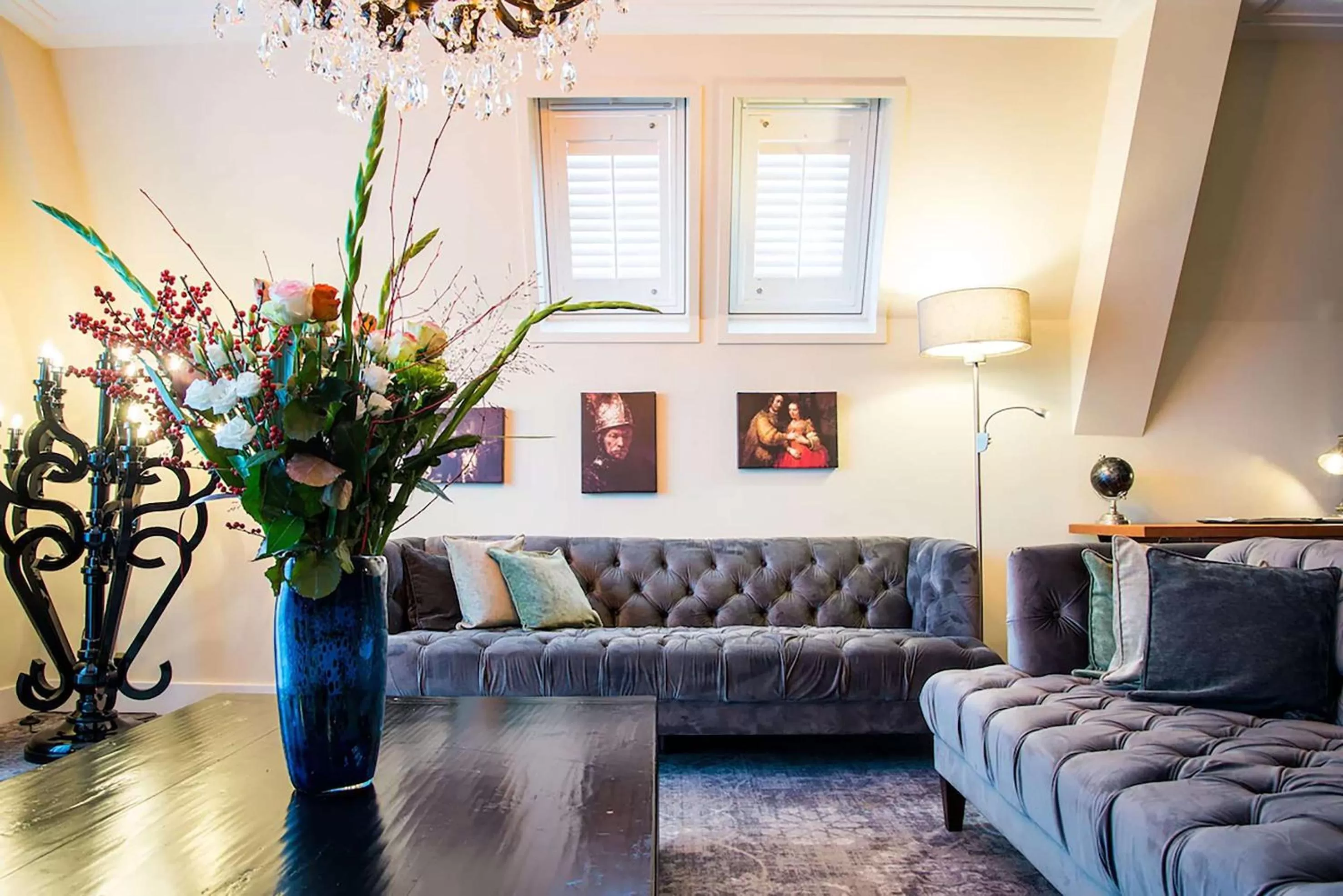 Photo of the whole room, Seating Area in Luxury Suites Amsterdam