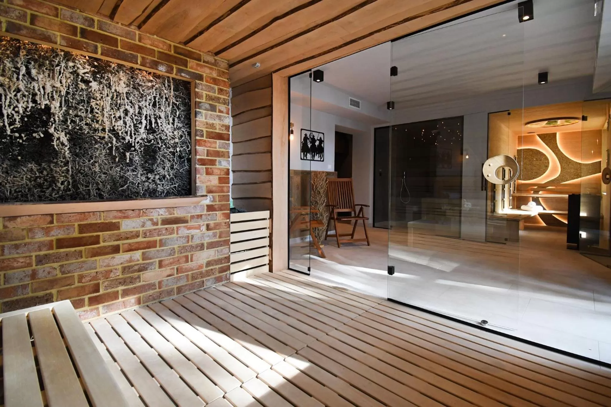 Sauna in Hotel Mazuria Country & SPA