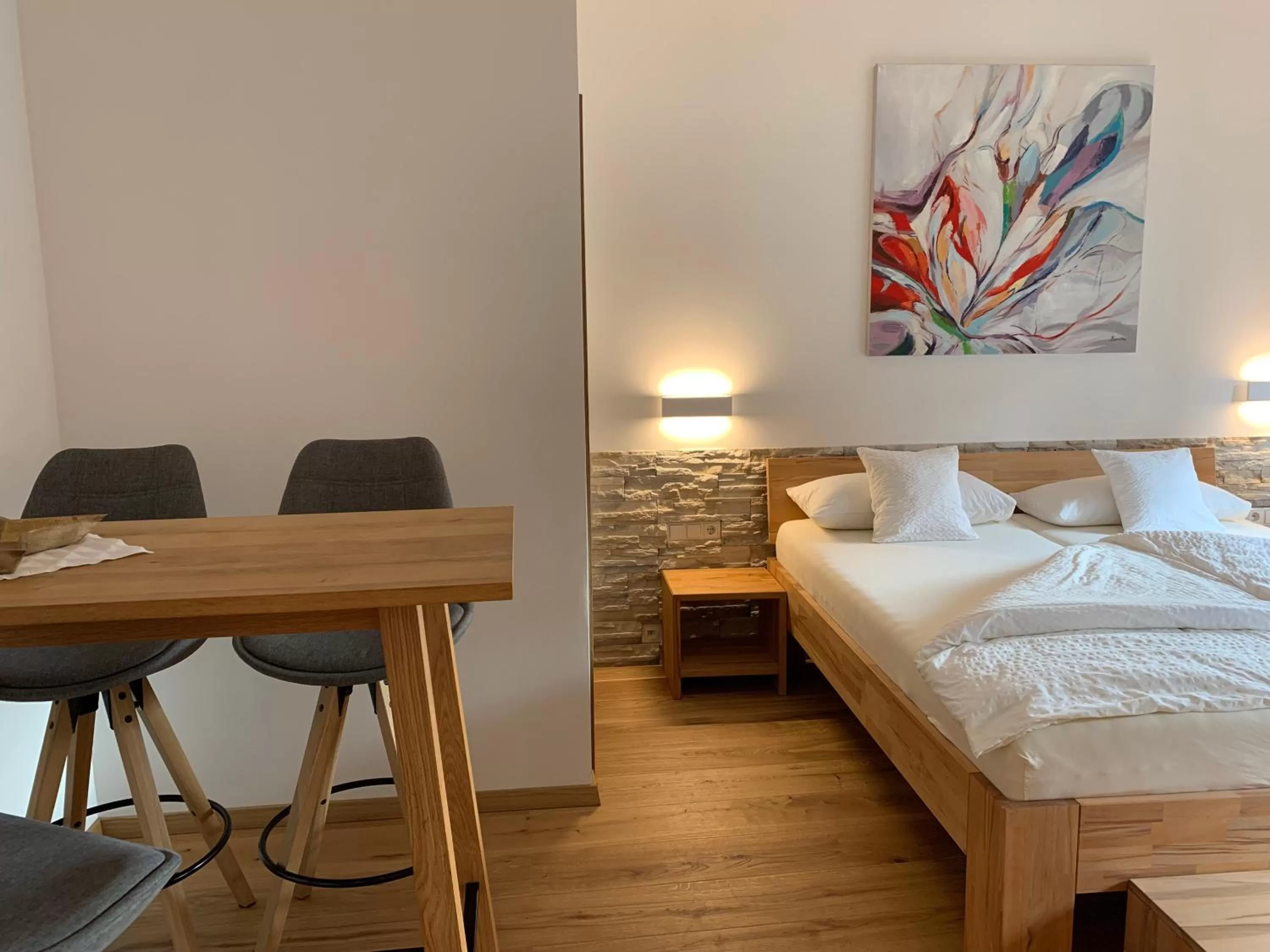 Bed in Landgasthof- Hotel Löwen