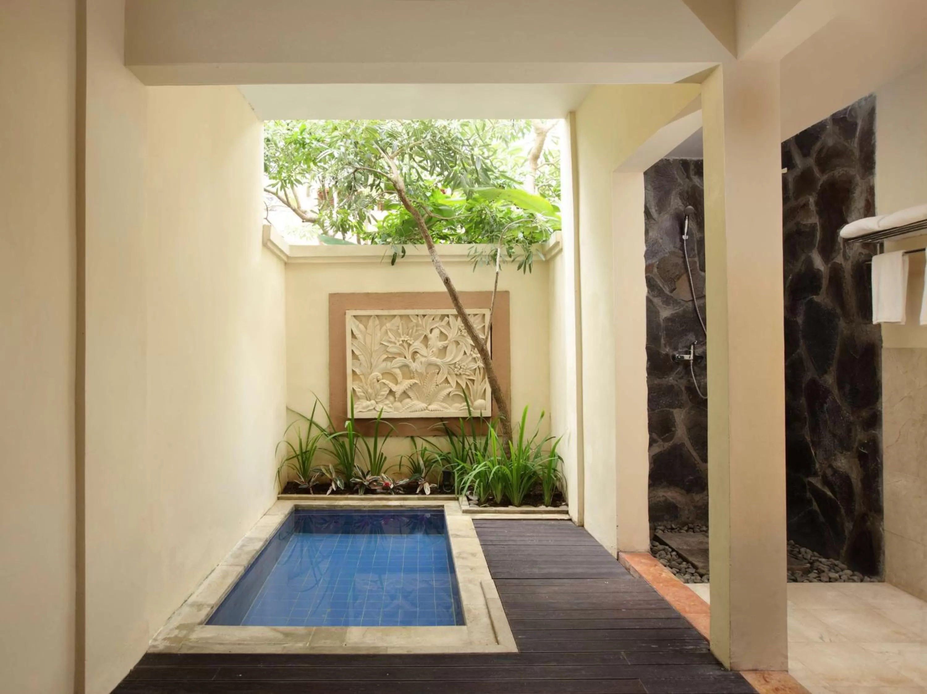 Patio in Best Western Kuta Villa