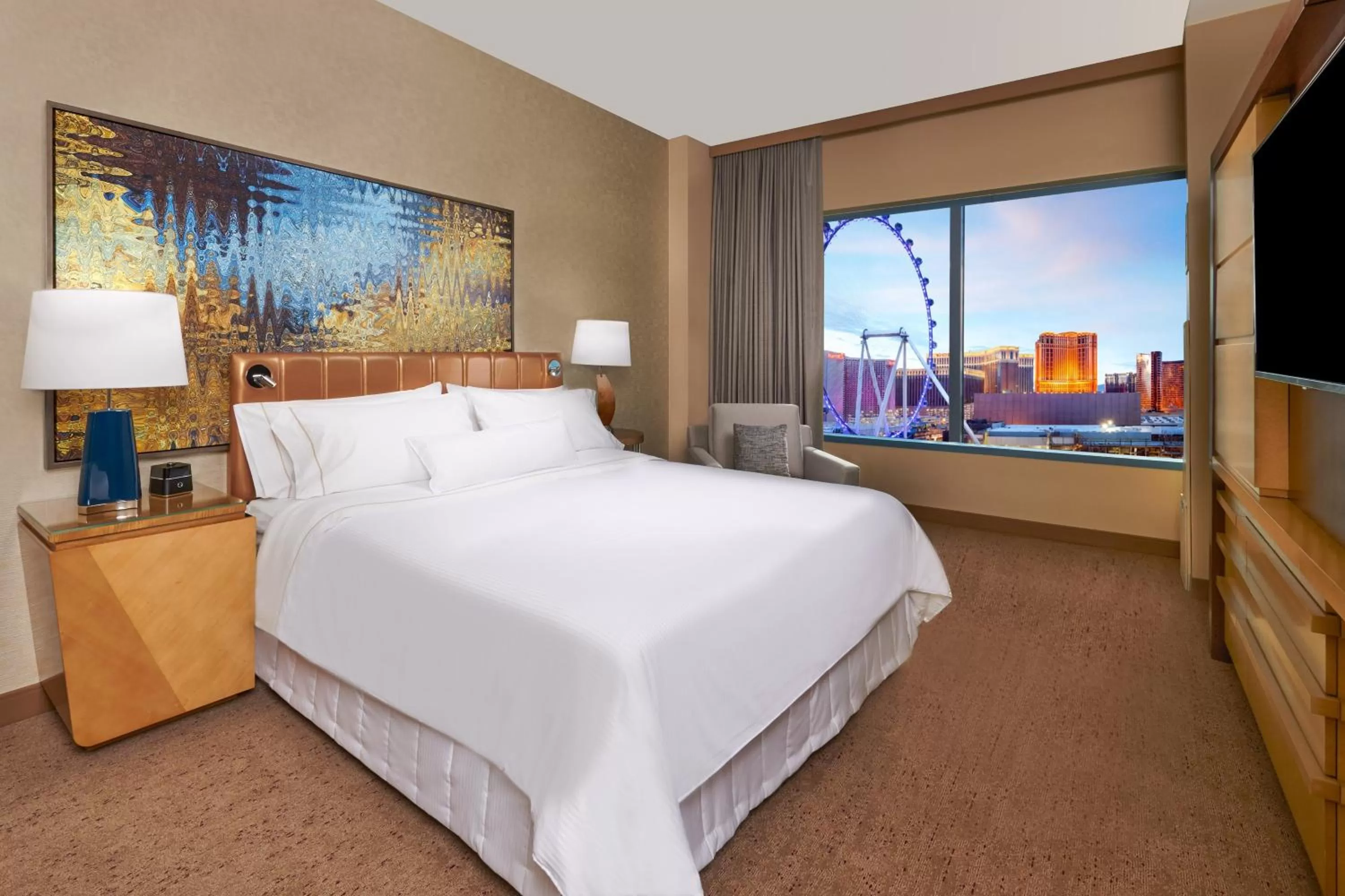 Photo of the whole room, Bed in The Westin Las Vegas Hotel & Spa