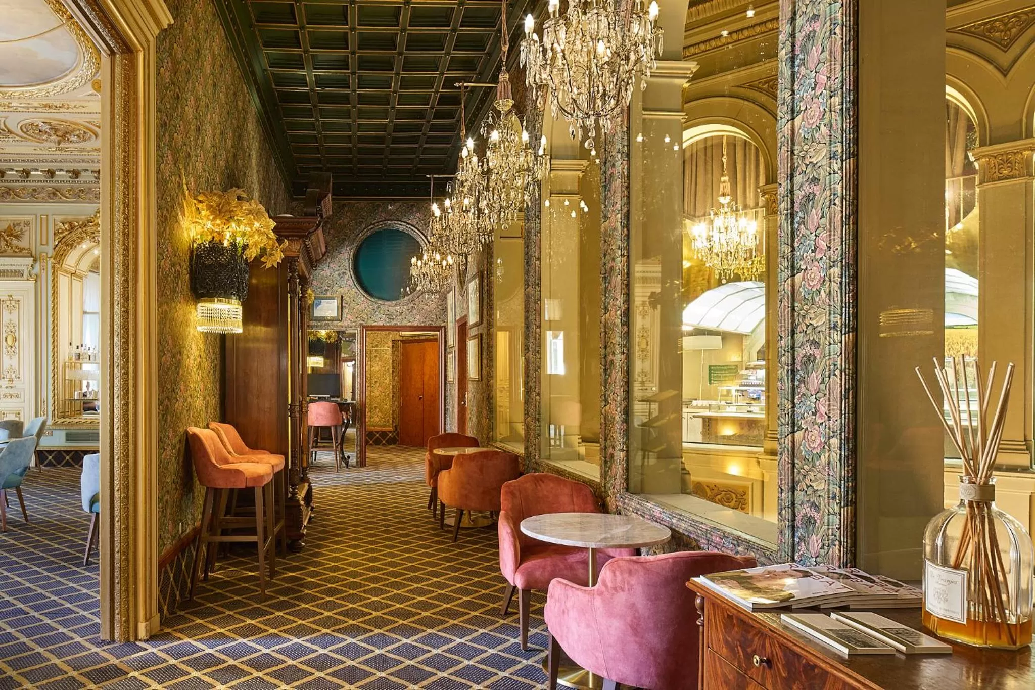 Living room in Hotel Continental Palacete