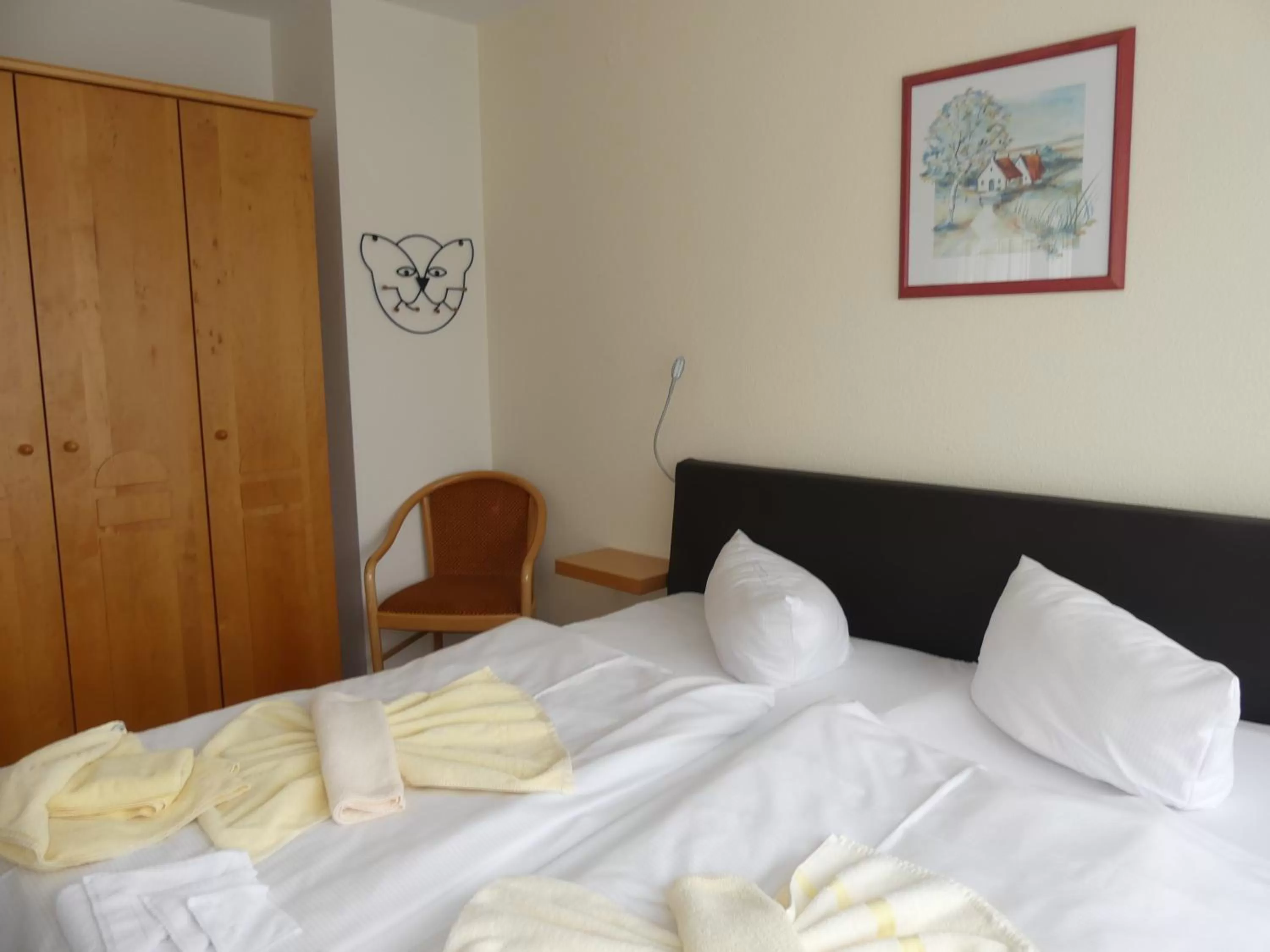 Bedroom, Bed in Apartmenthaus Binzer Sterne