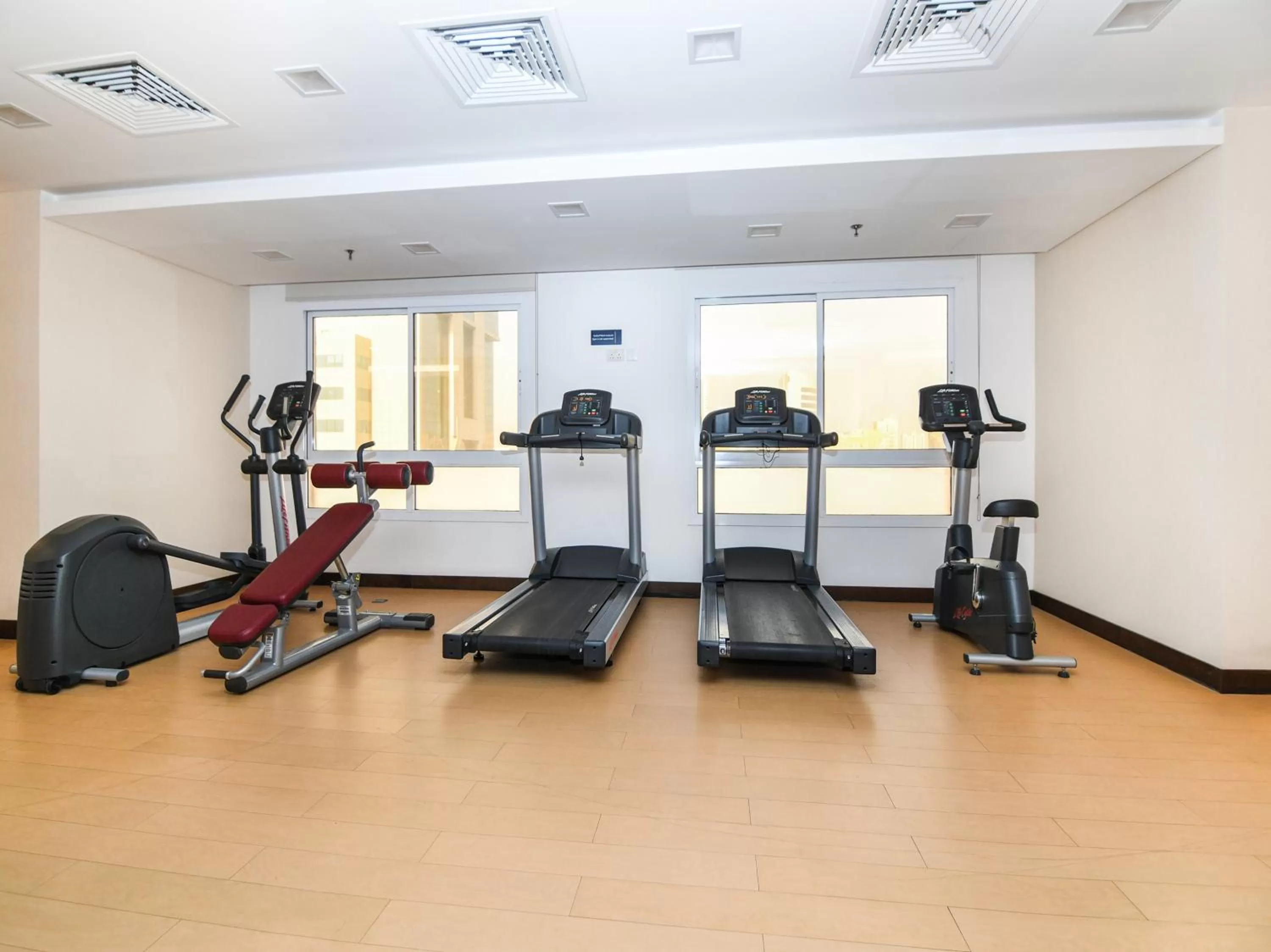 Fitness centre/facilities in Action Hotel Ras Al Khaimah