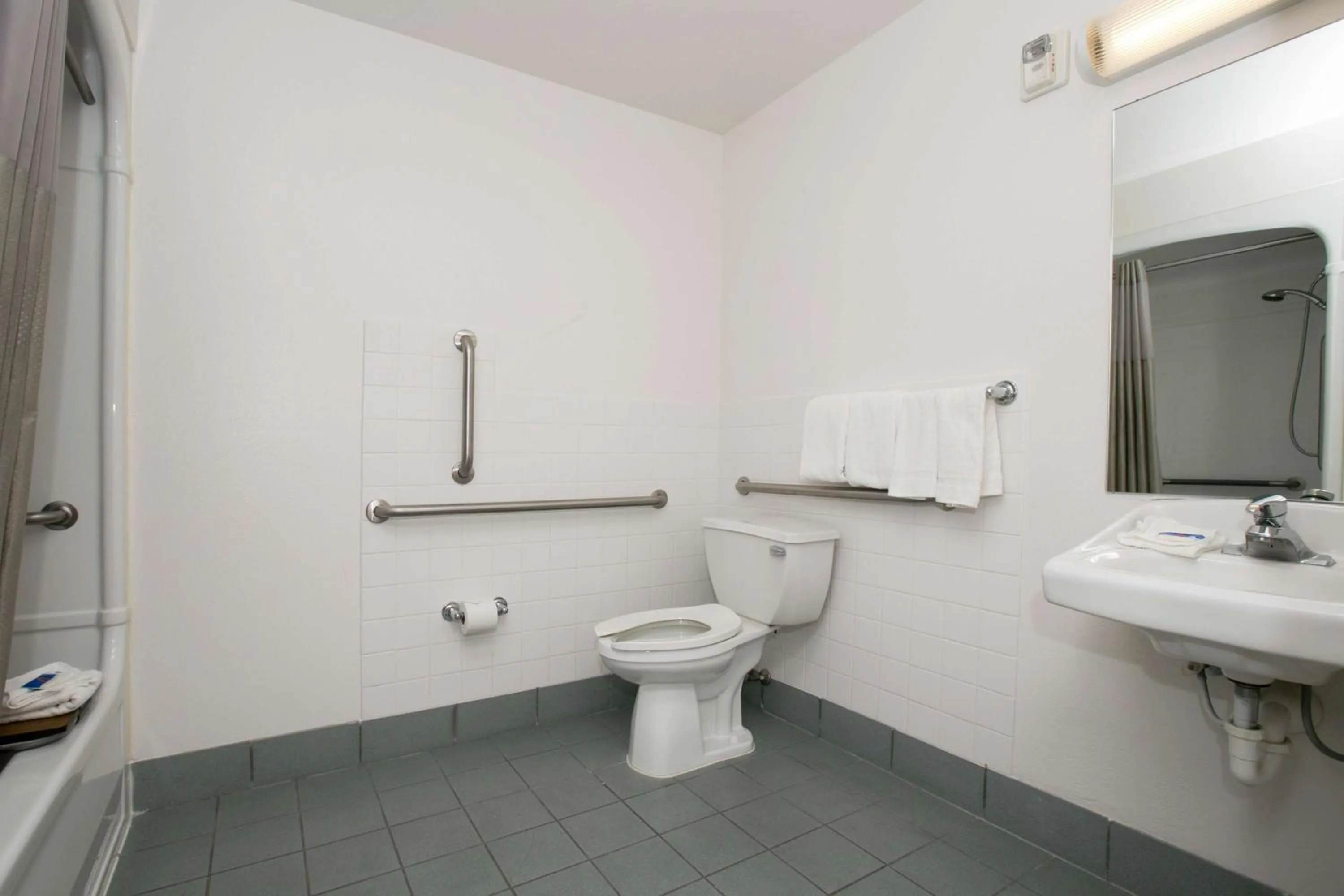 Bathroom in Motel 6-Brooklyn Center, MN - Minneapolis