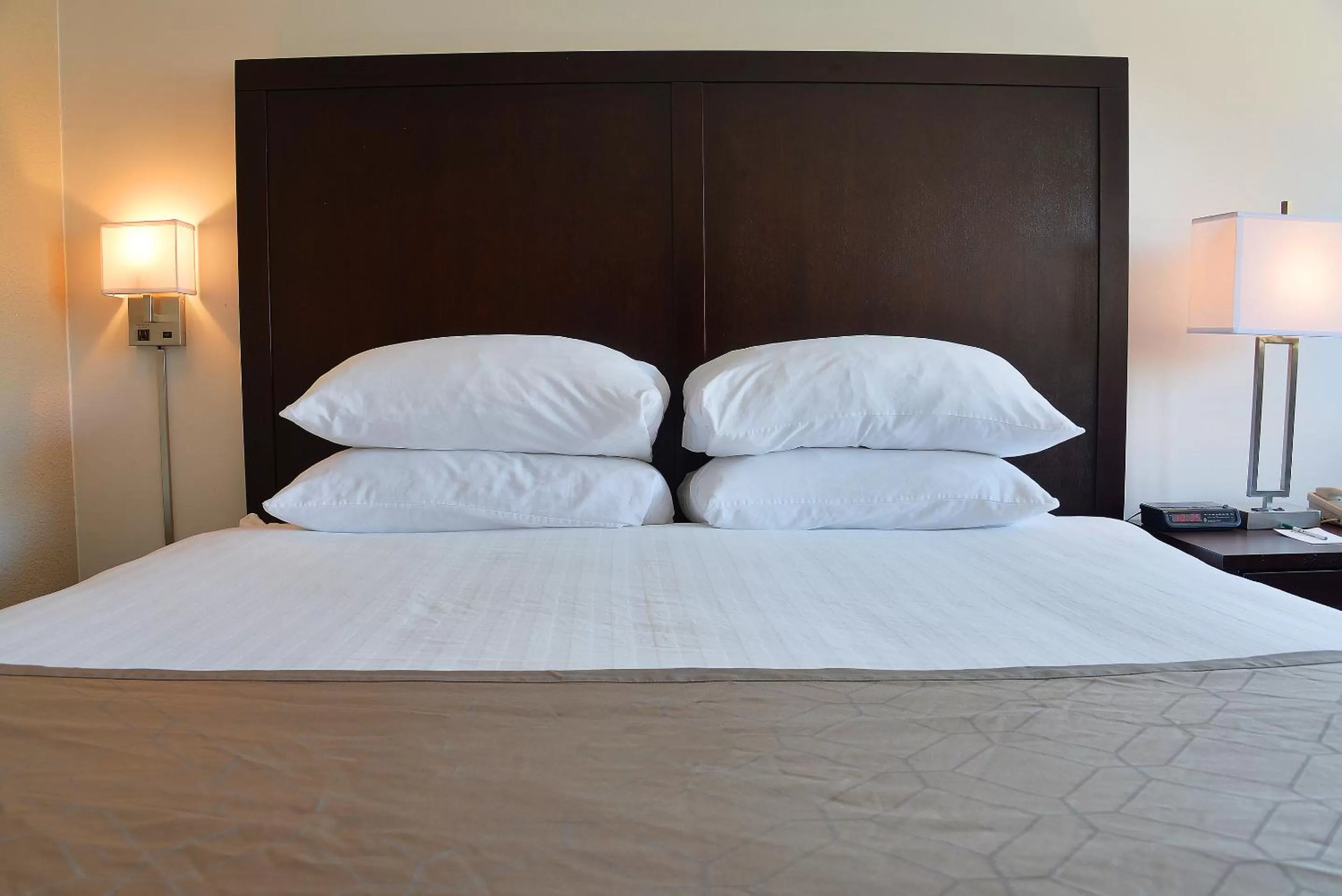 Bed in Riversage Billings Inn