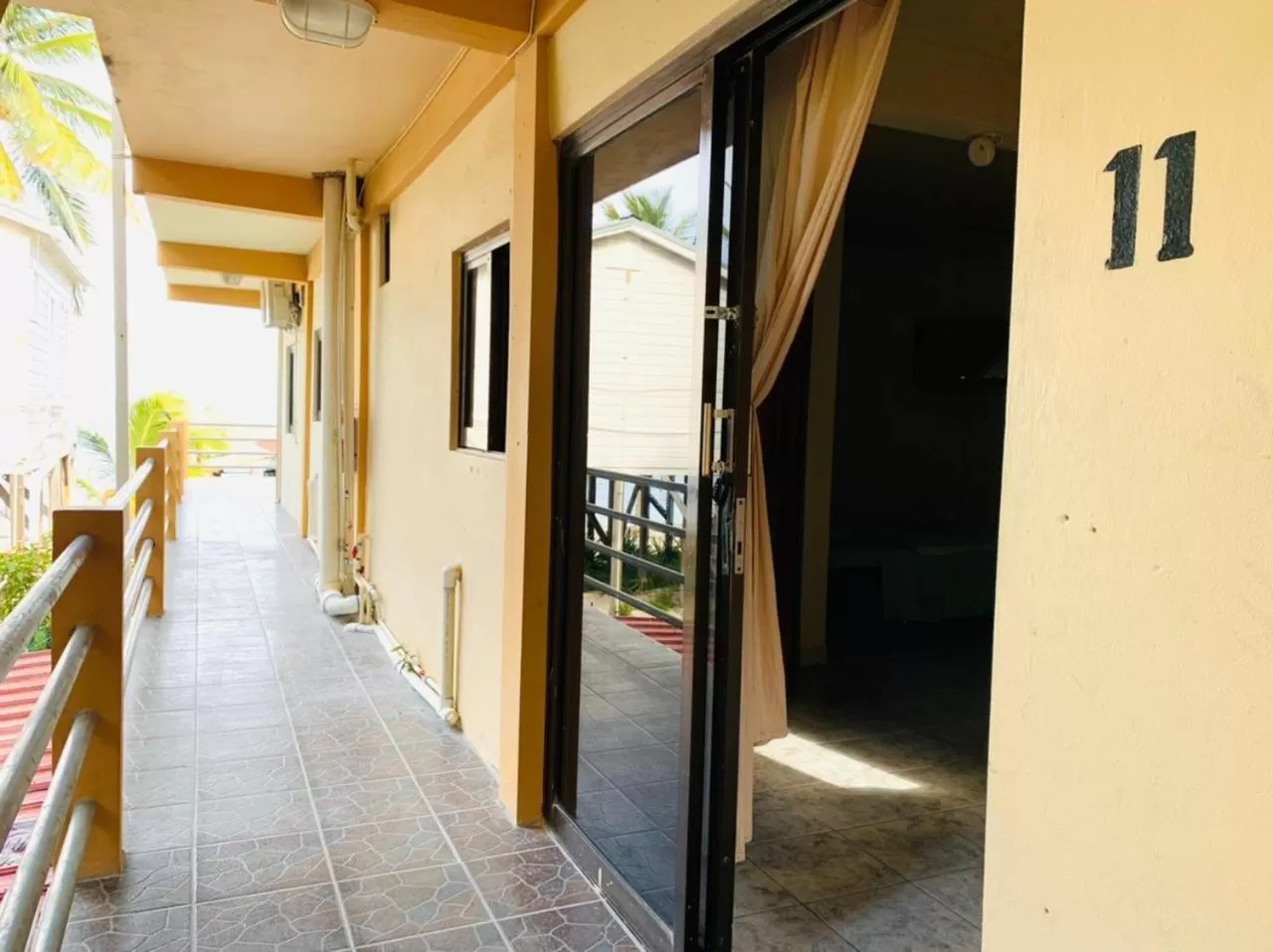 Balcony/Terrace in Beach Side Condos Caye Caulker by CCVH