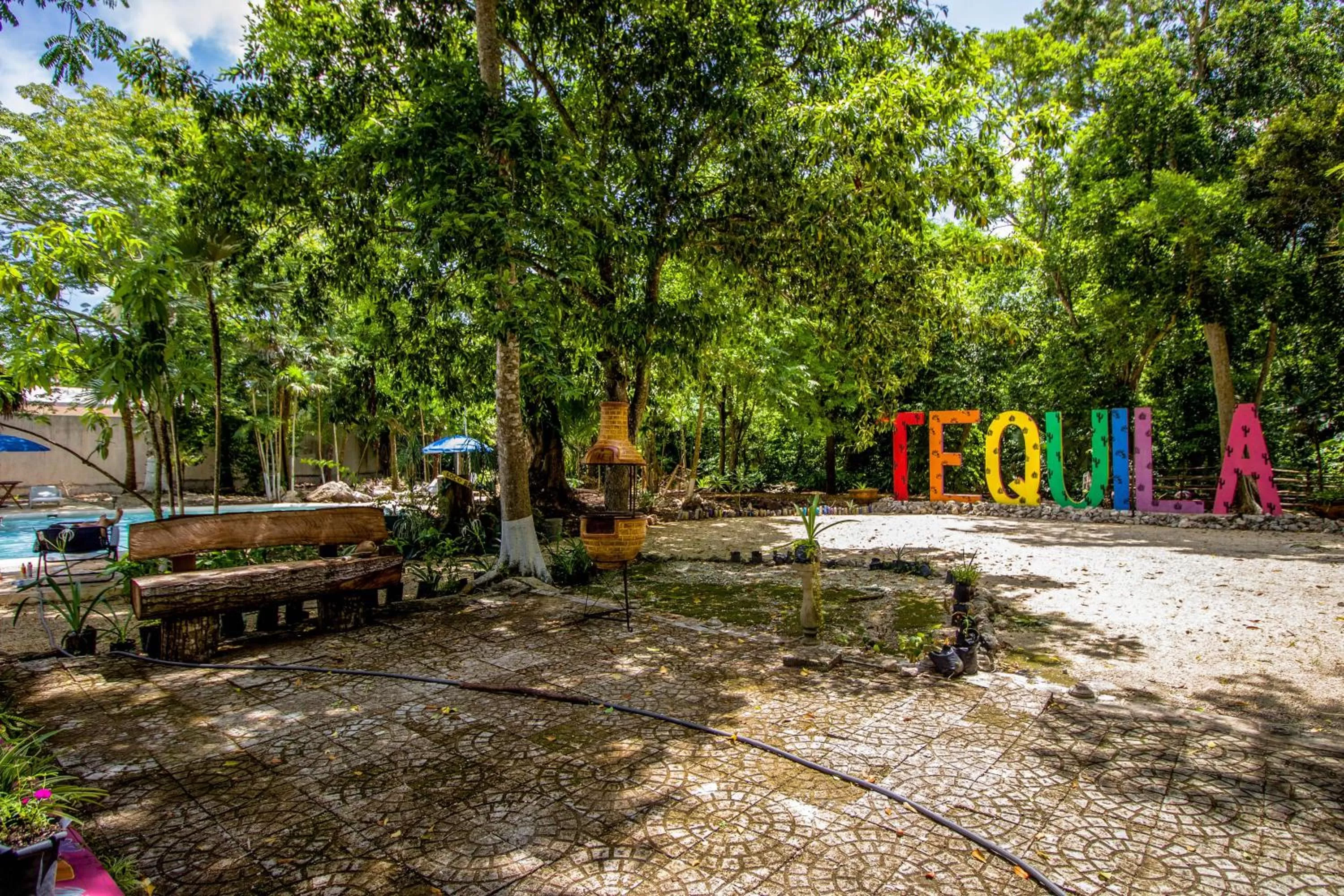 Property building in Hotel Tequila Cancun