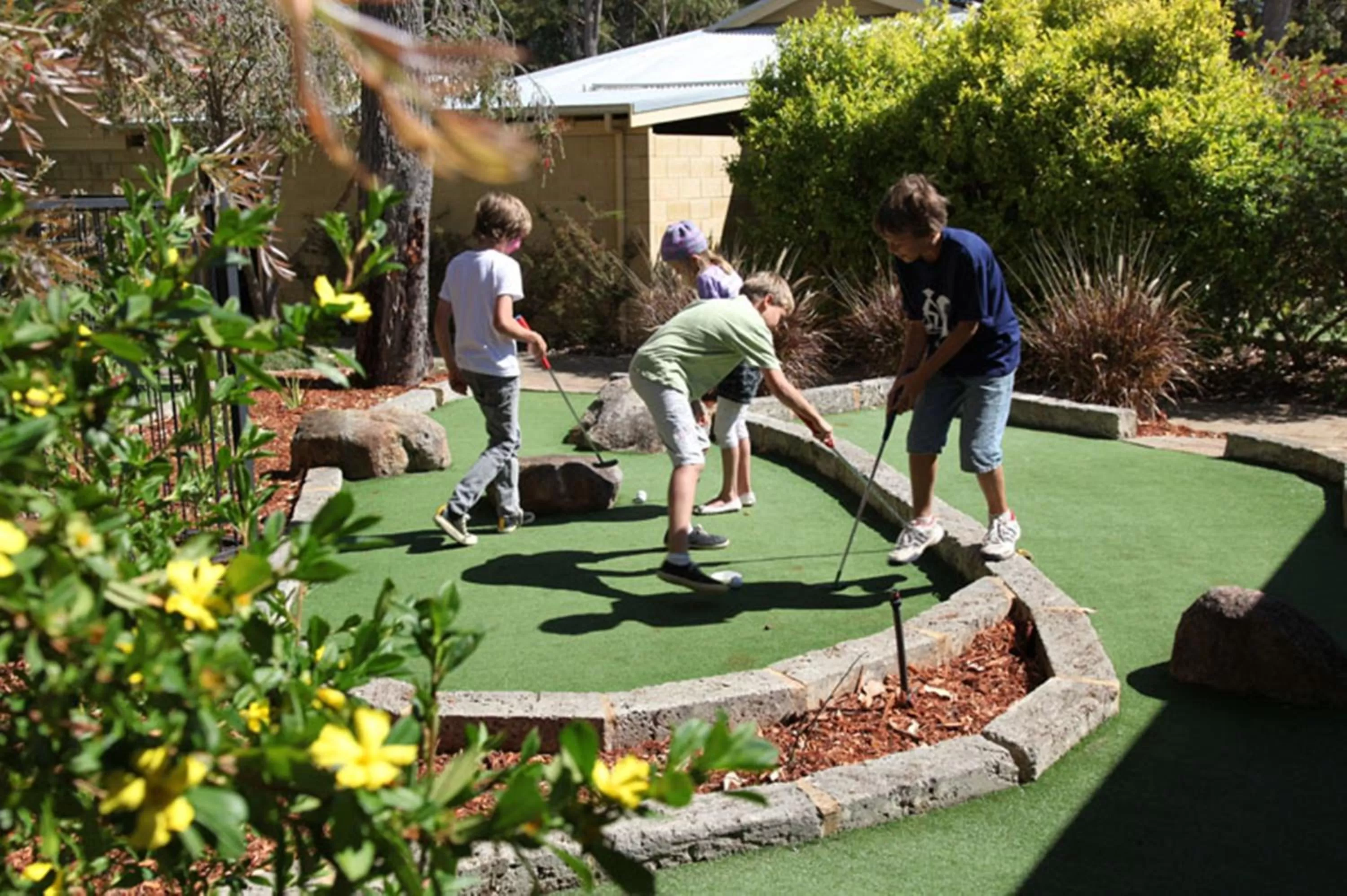 Minigolf in Grande Escape Resort