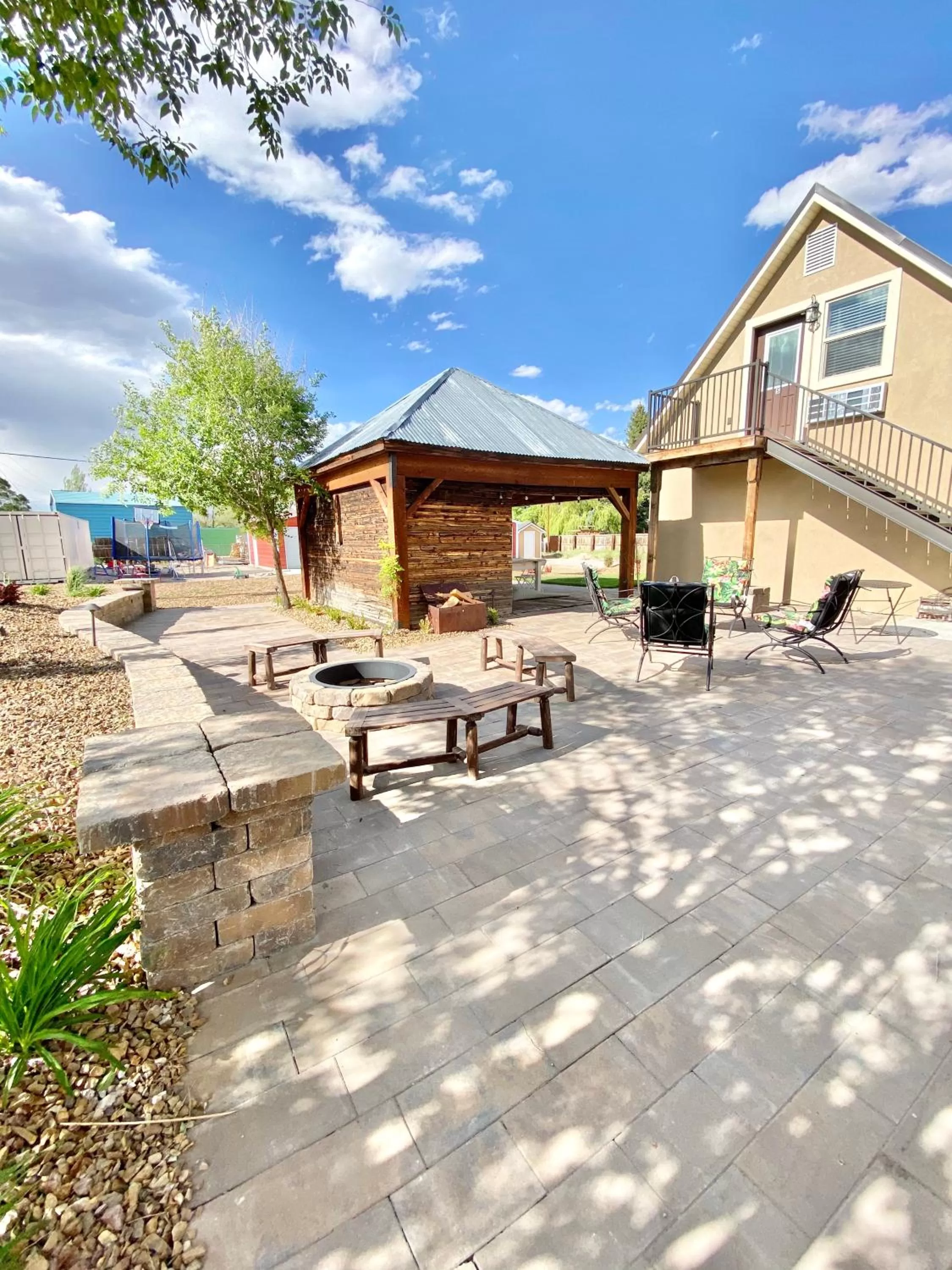Patio, Property Building in The Panguitch House
