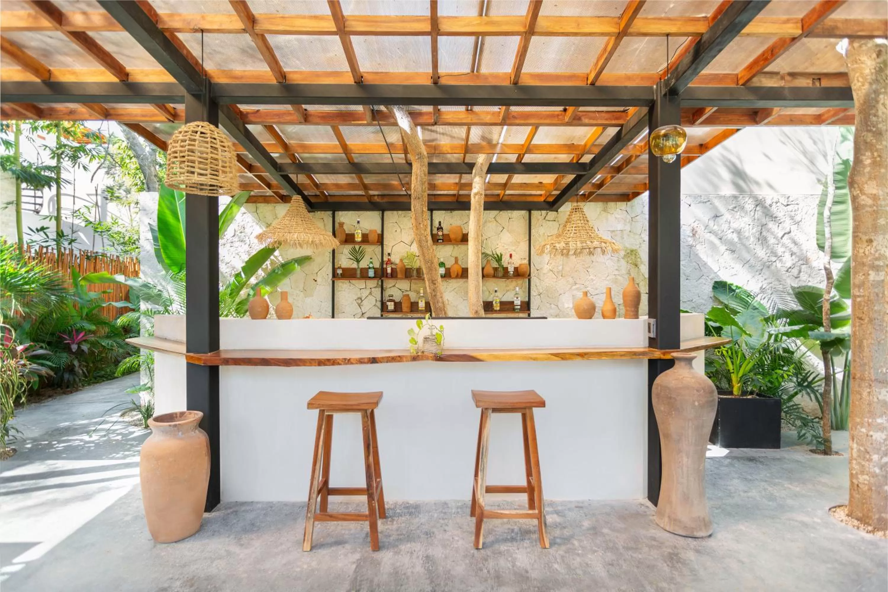 Lounge or bar in Atman Residences Tulum