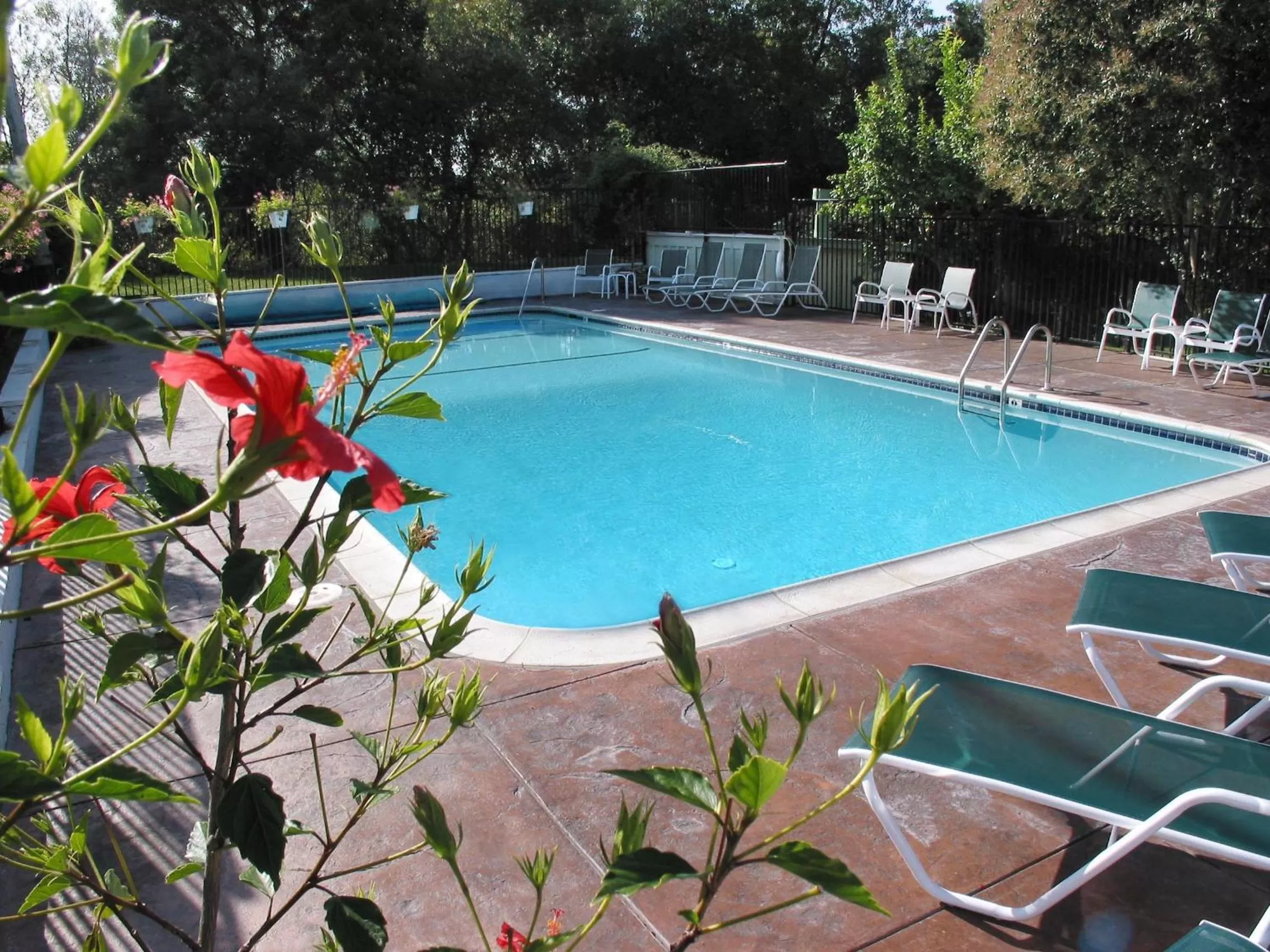 Swimming pool in Carmel River Inn & Cottages