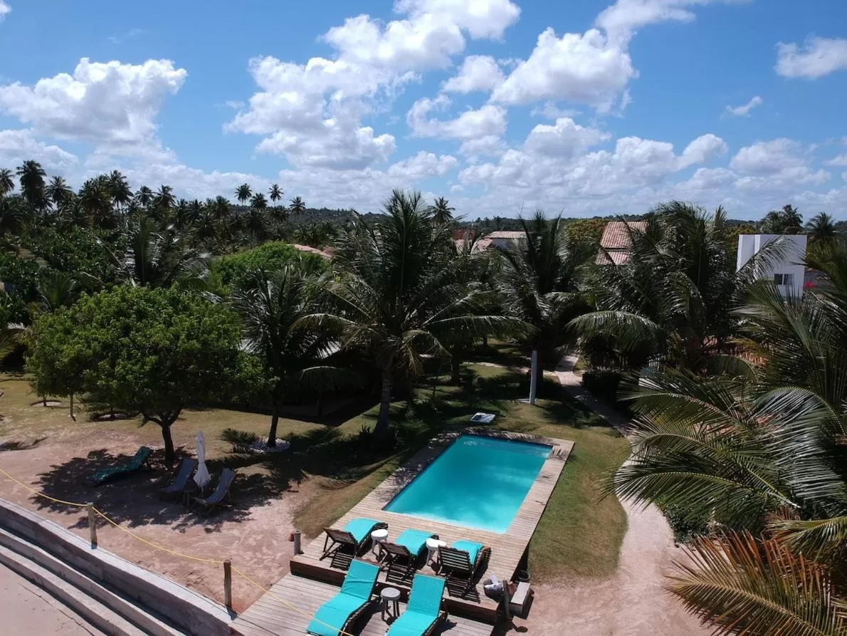 Garden view in Pousada Villa Tatuamunha