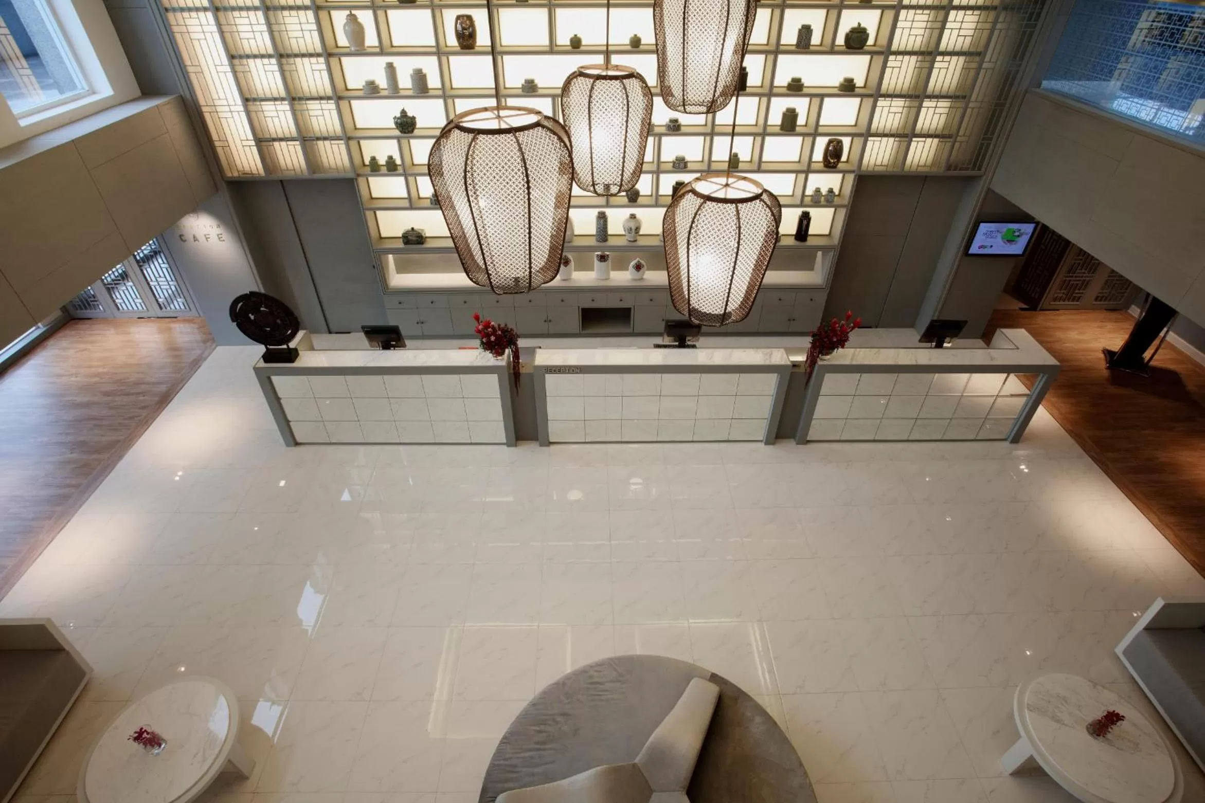 Lobby or reception in The Quarter Hualamphong by UHG