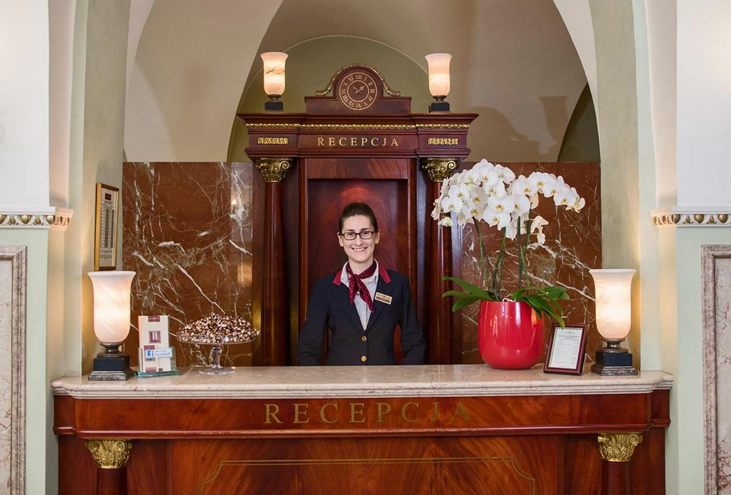 Staff in Grand Hotel