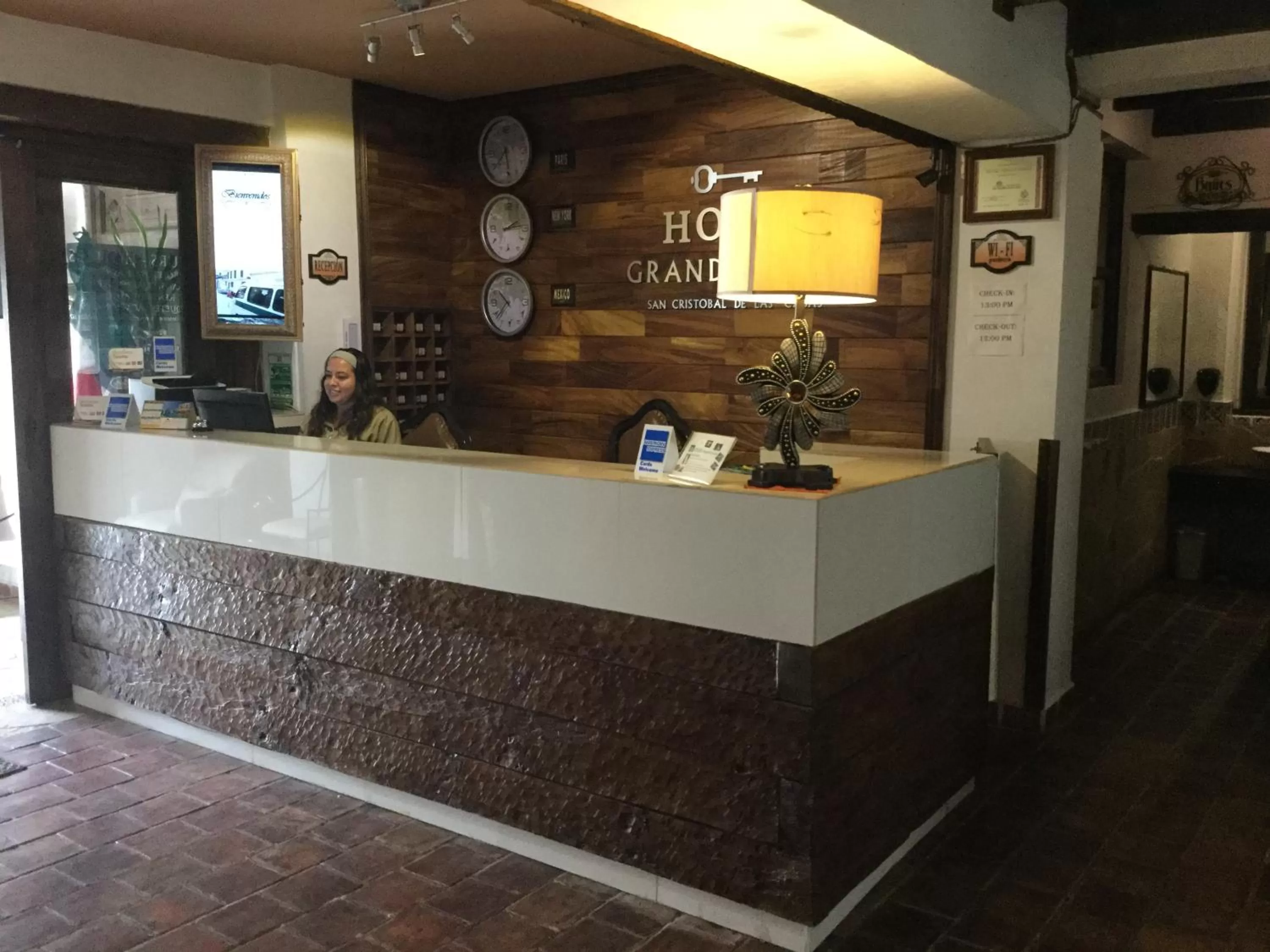 Lobby or reception in Hotel Grand Maria