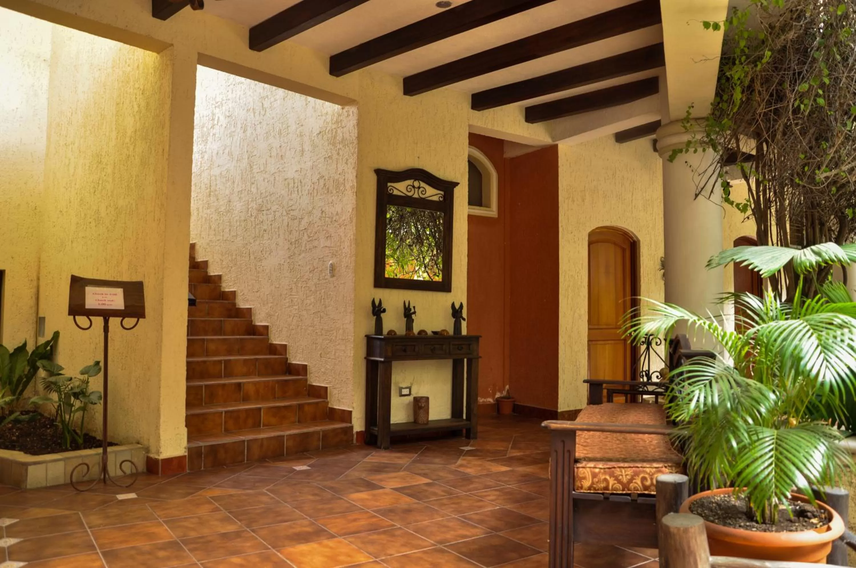 Decorative detail in Hotel Quinta Maya