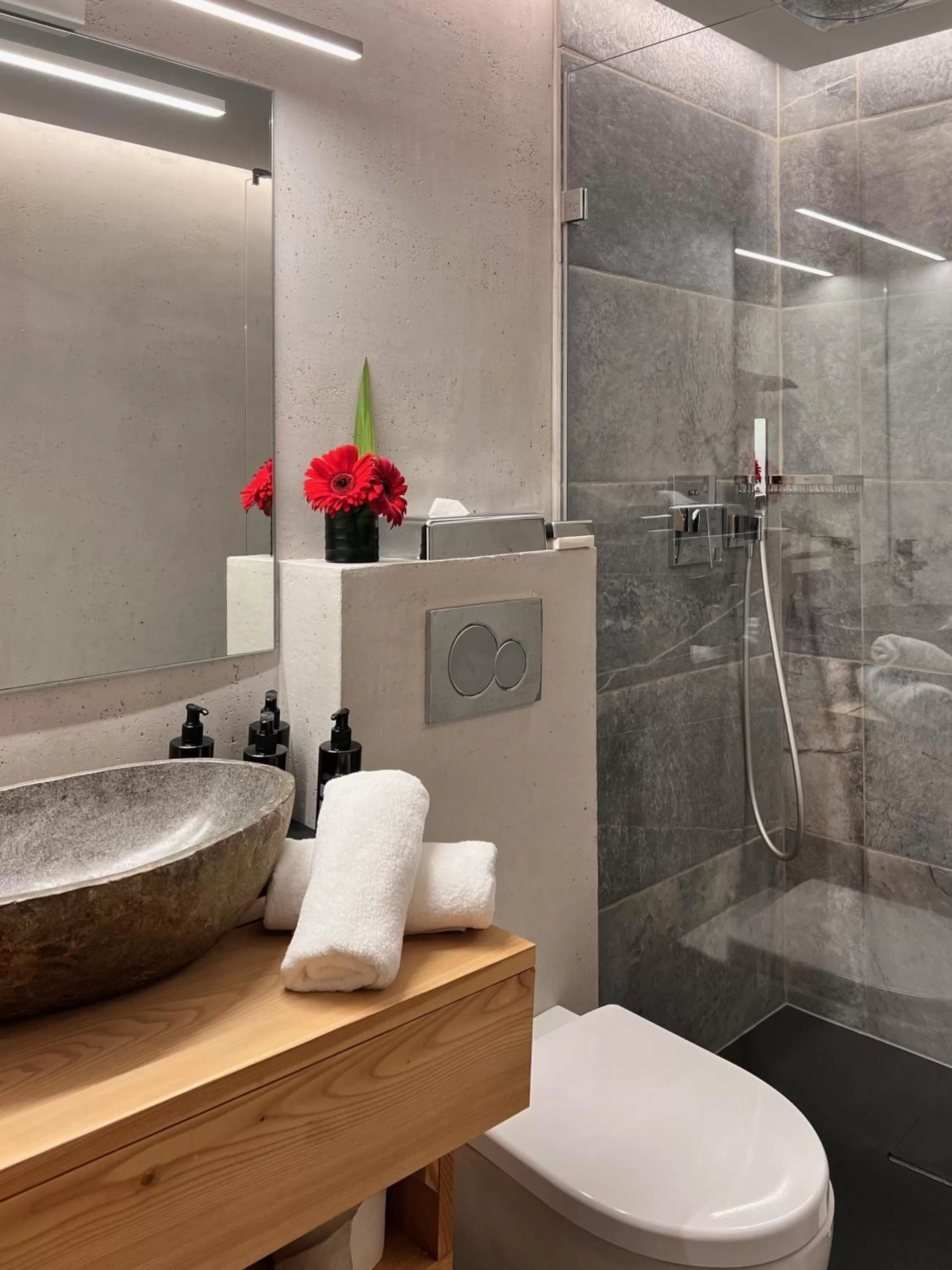 Shower, Bathroom in Hotel Alexander