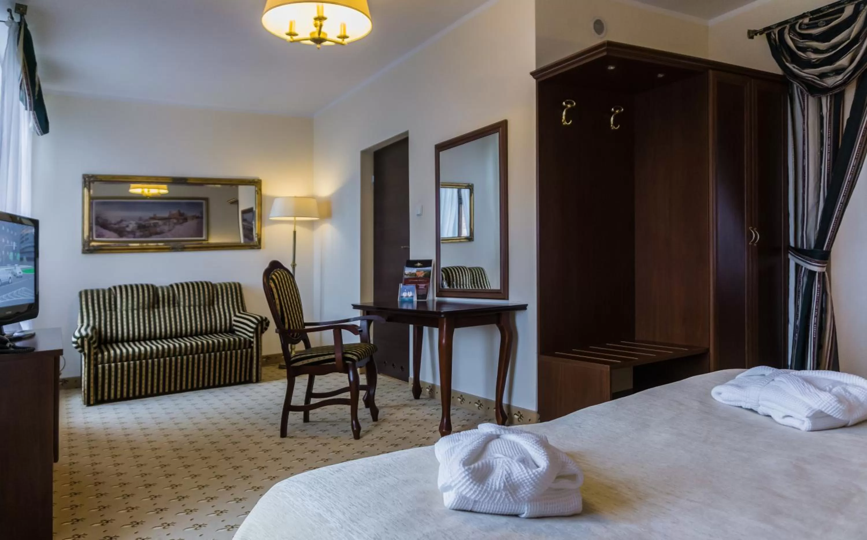 Decorative detail, Seating Area in Zamek Gniew - Pałac Marysieńki