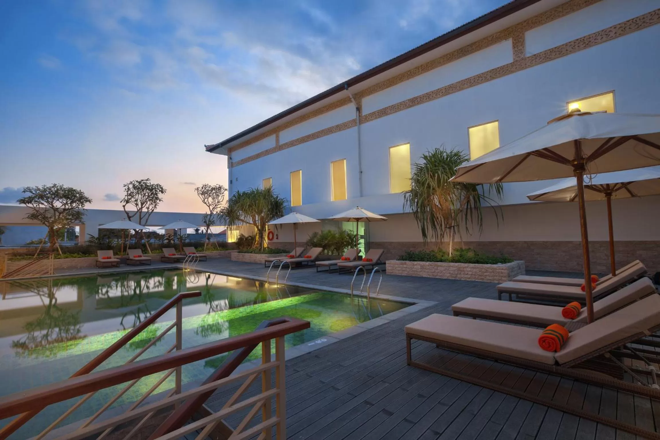 Facade/entrance in HARRIS Hotel and Conventions Denpasar Bali