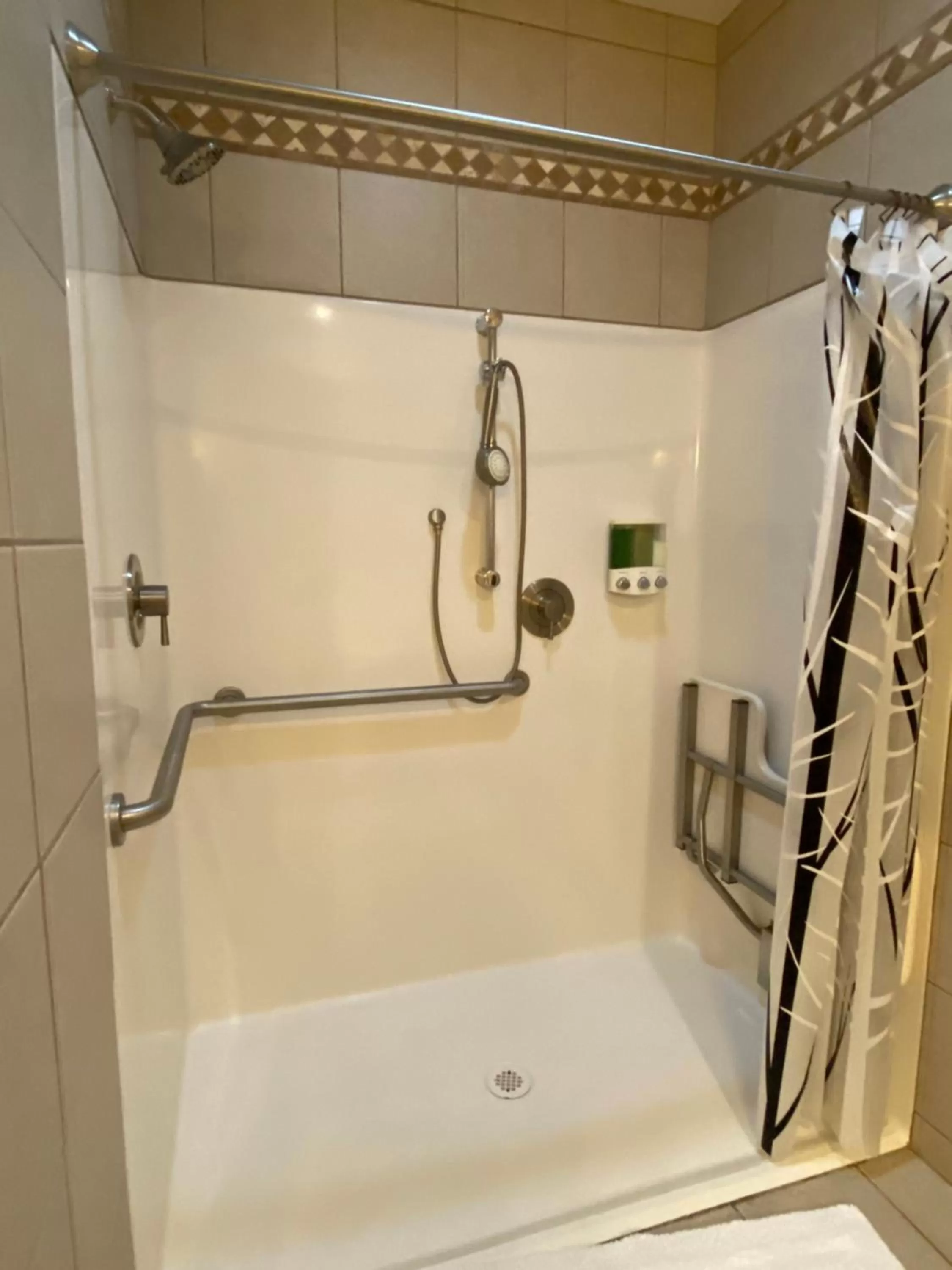 Shower in Twisp River Suites