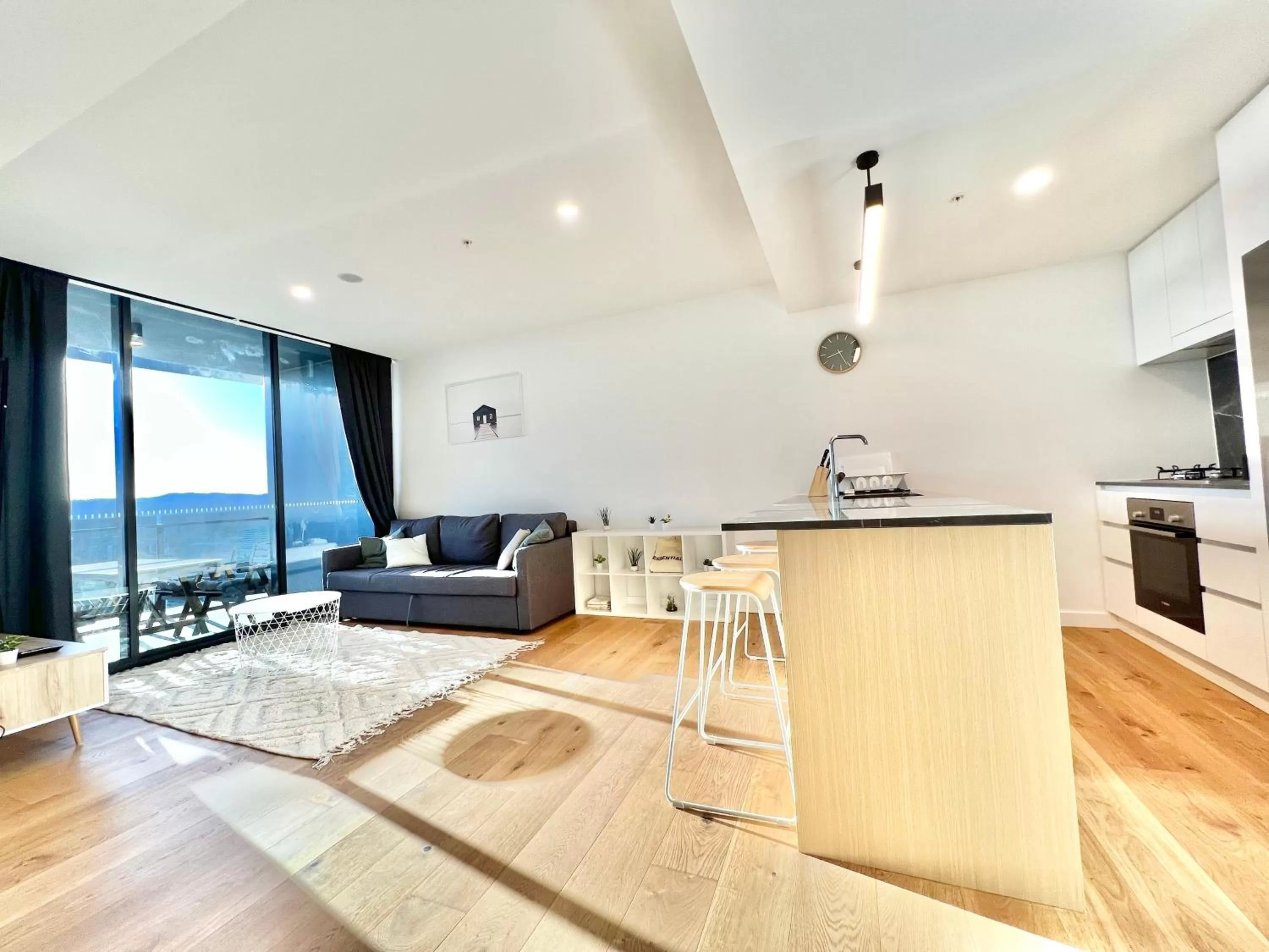 Living room, Seating Area in Brisbane1Towers, South Brisbane QLD 4101