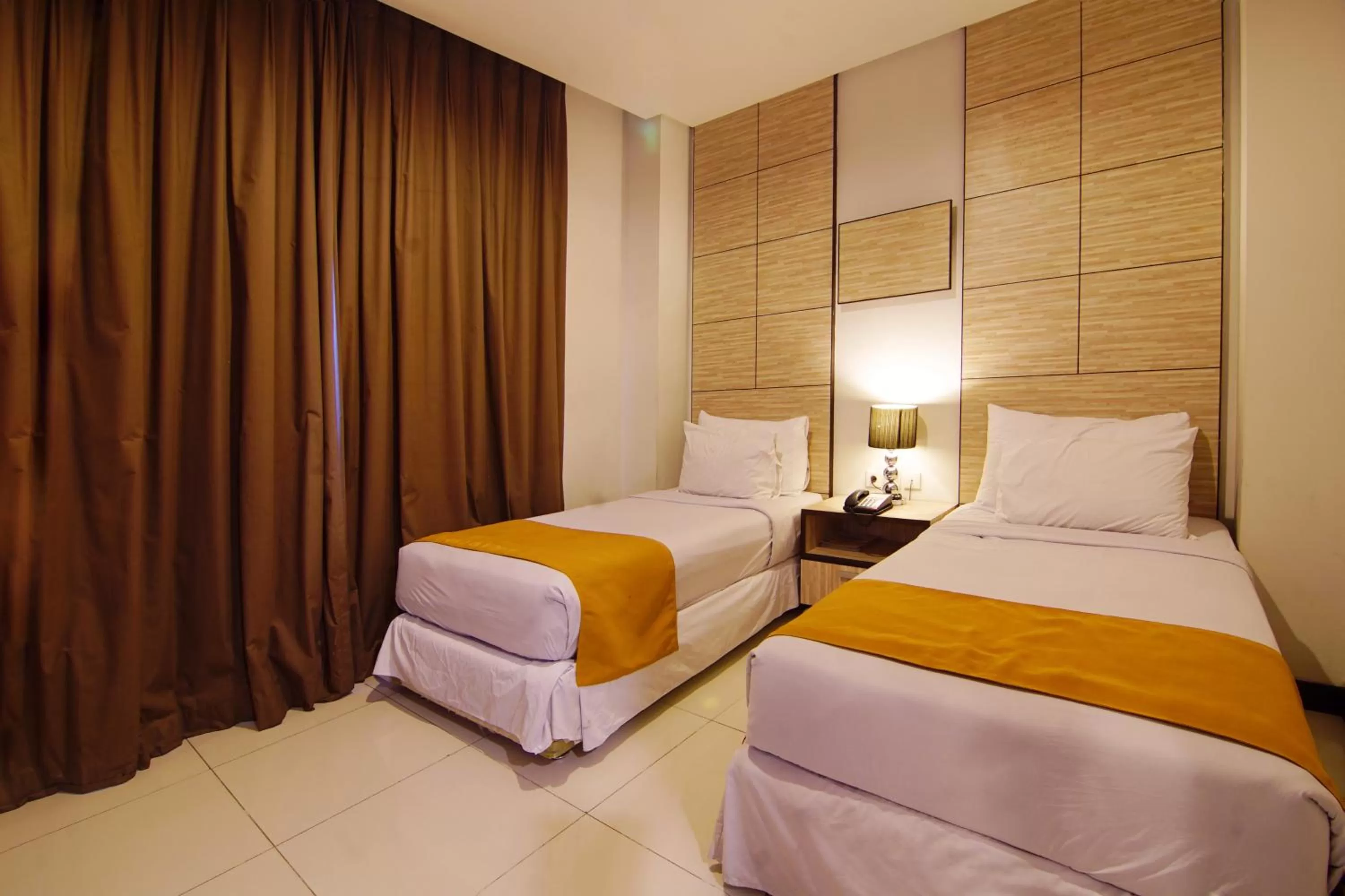 Bed in Royal Hotel Bogor