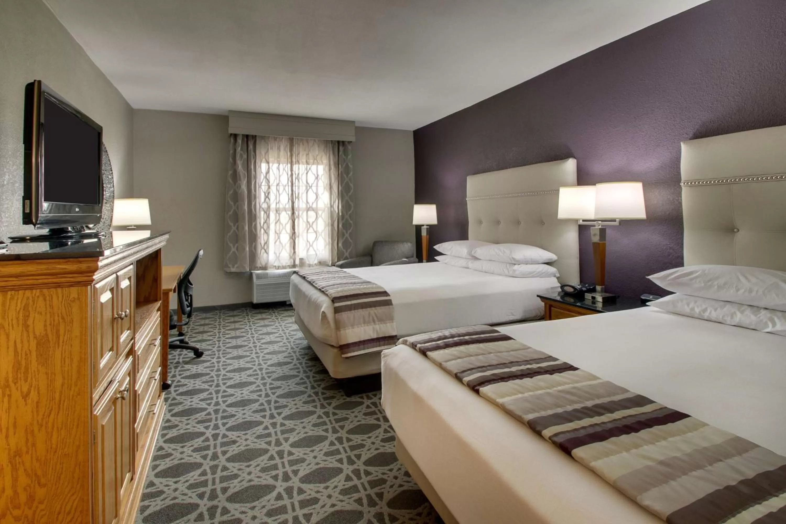 Deluxe Queen Room with Two Queen Beds - Accessible, Roll-in Shower in Drury Inn & Suites Albuquerque North