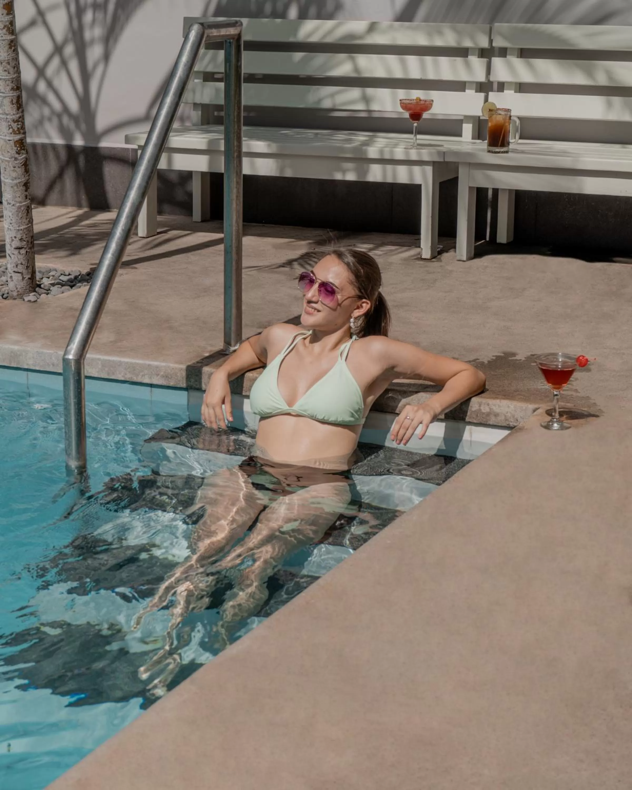 Swimming pool in Hotel Roca Sunzal