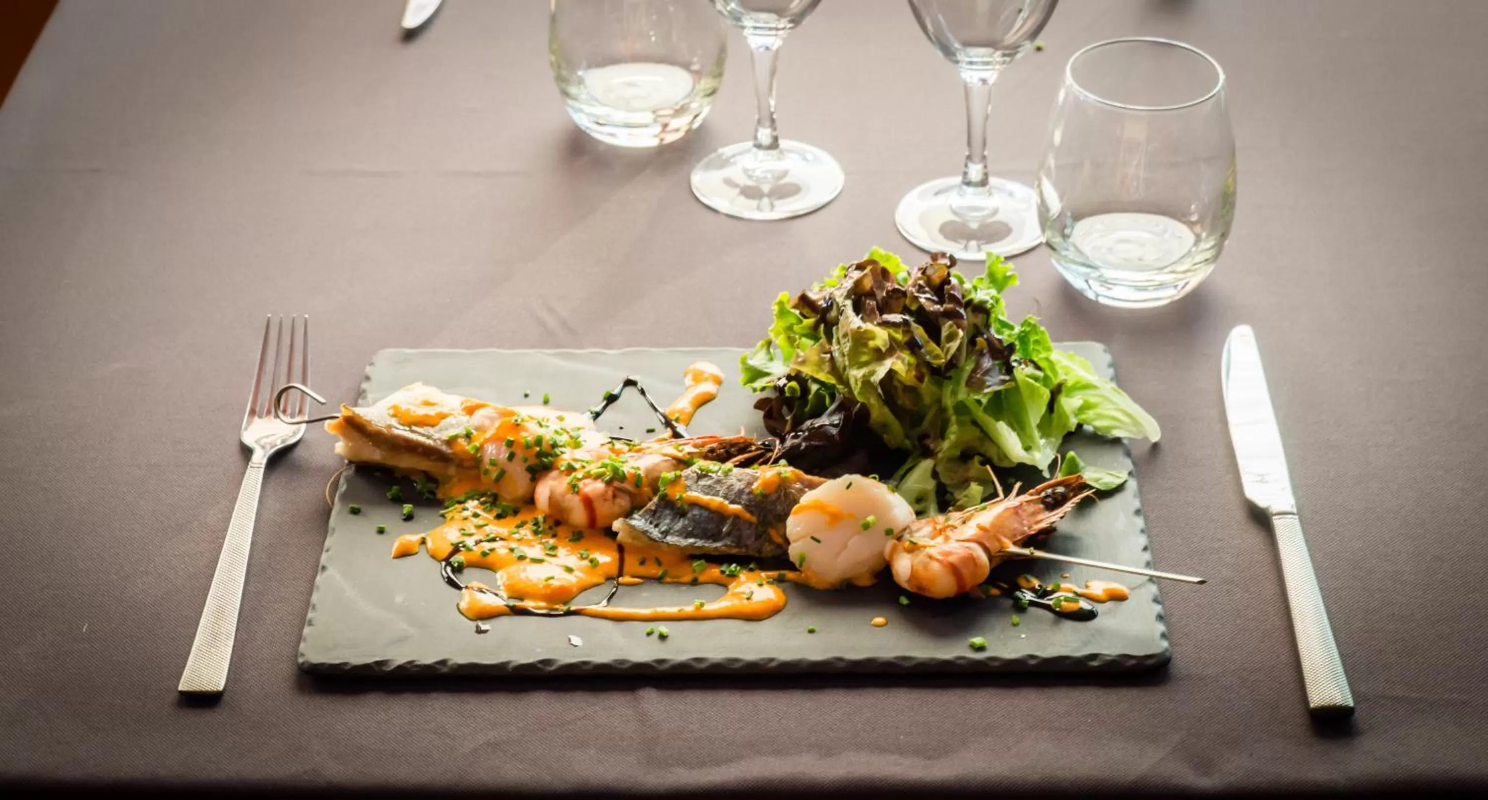 Food close-up in Hotel Ambotel