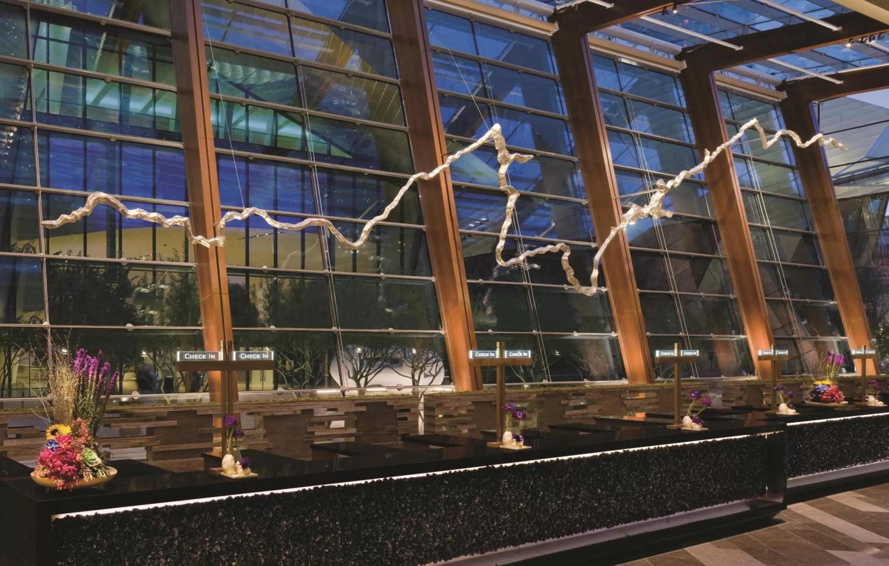 Lobby or reception in ARIA Resort & Casino