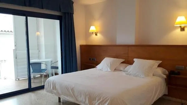 Bed in Hotel Octavia