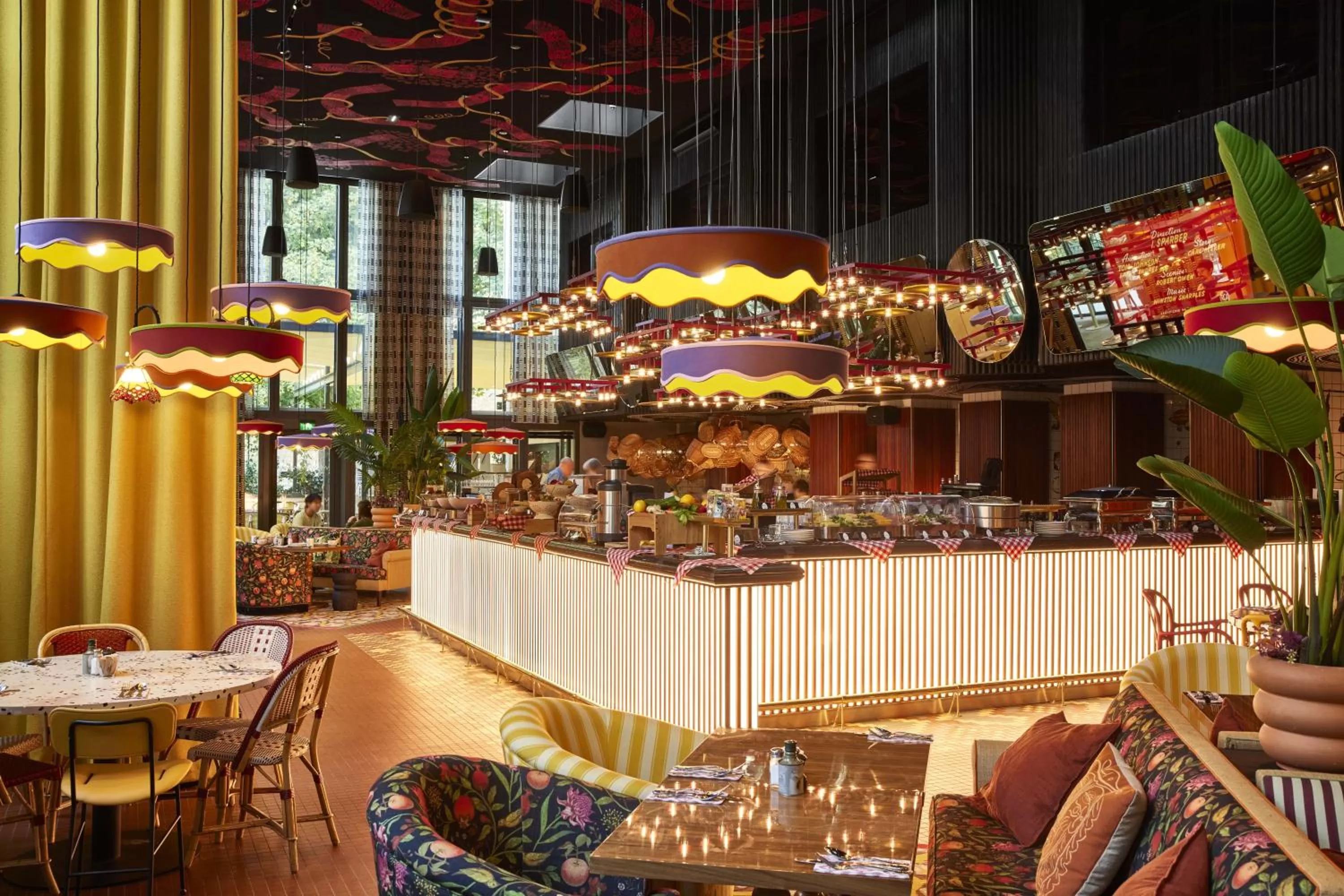 Lounge or bar in Mama Shelter Dijon