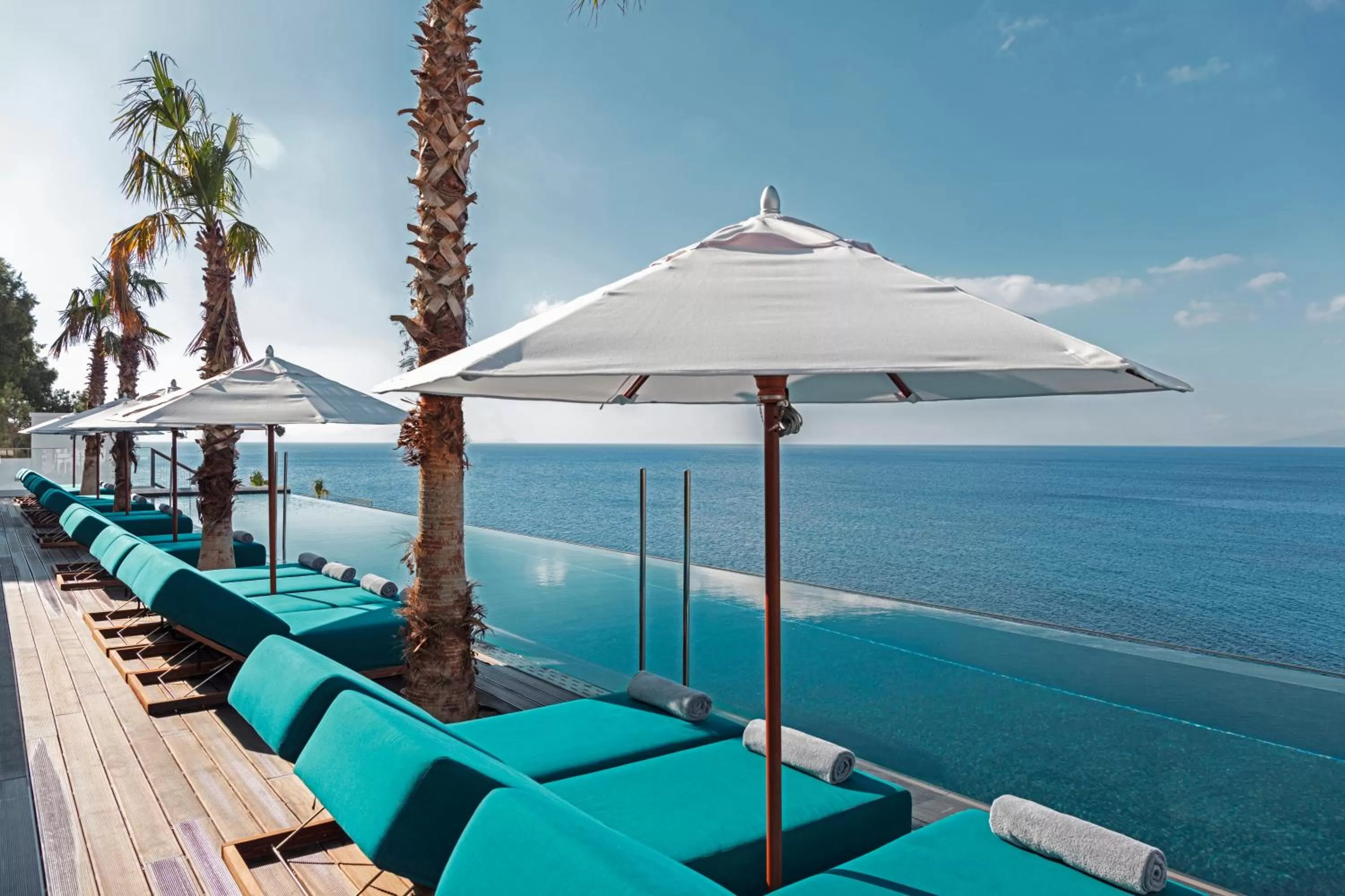 Swimming pool in Mitsis Summer Palace